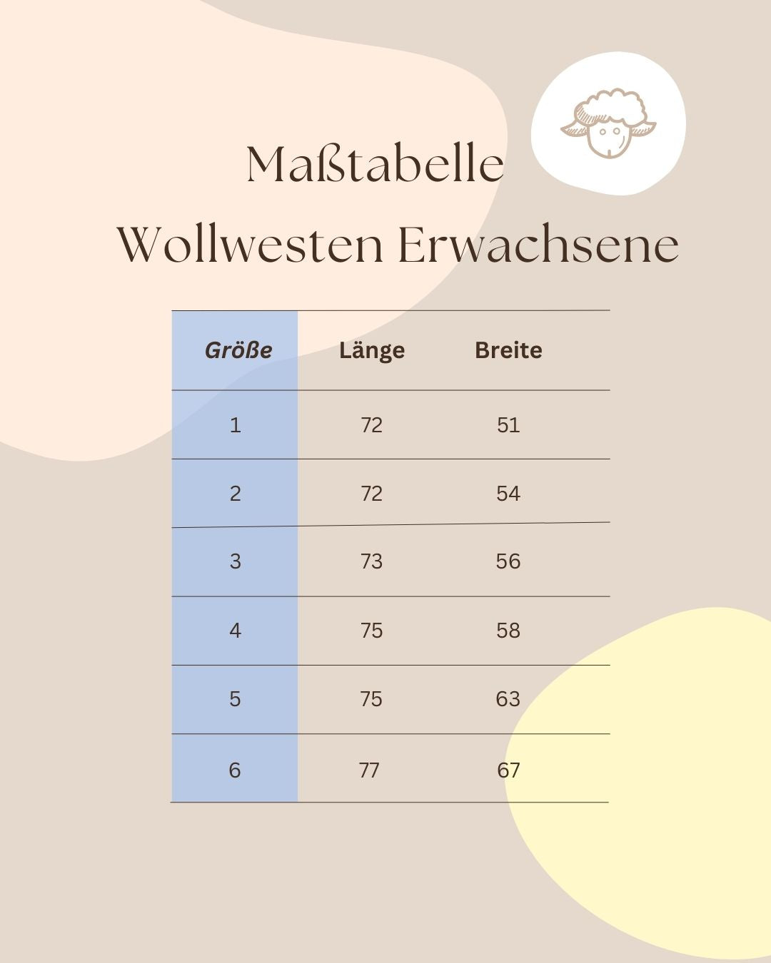 Wollweste „Teddy“ Unisex