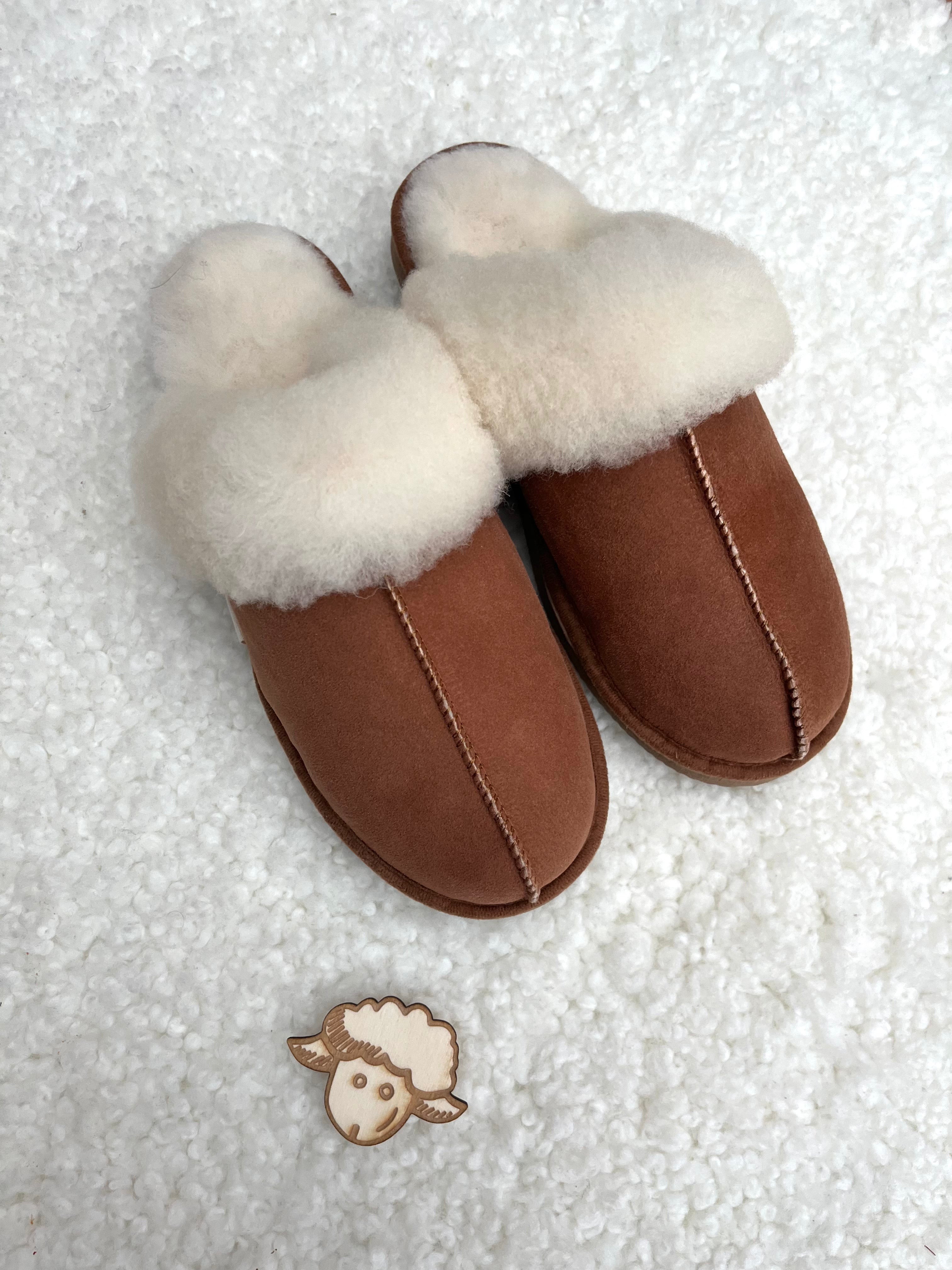 Lammfell Pantoffeln "Nuna"