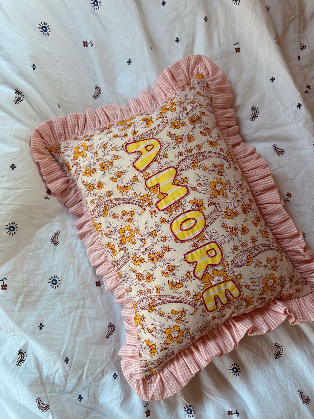 AMORE Kissen ♡ + Letter - Wollbebi
