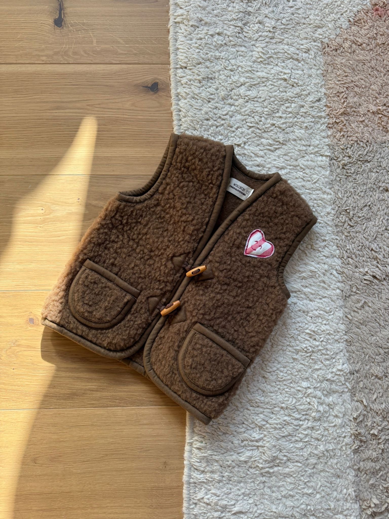 AMORE Wollweste Mama & Papa - Wollbebi