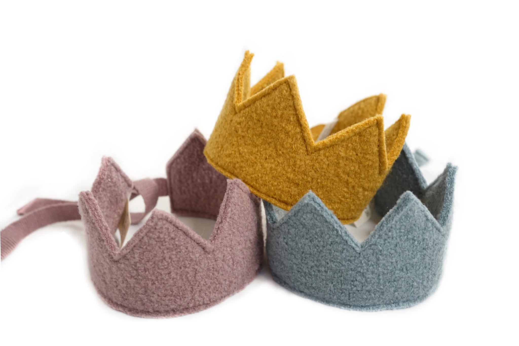 Krone für kleine Royals & Geburtstagskinder aus Walk - Wollbebi