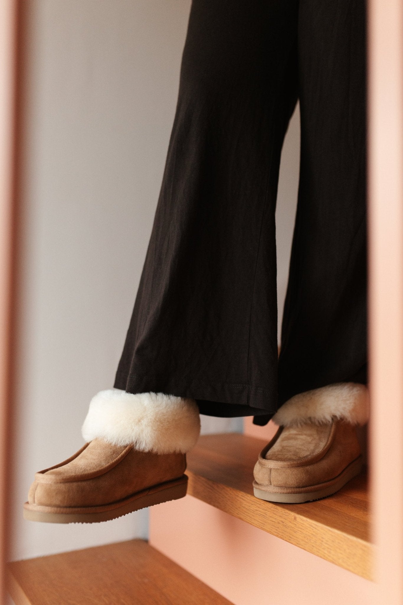 Lammfell Hausschuh "Cozy" - Wollbebi