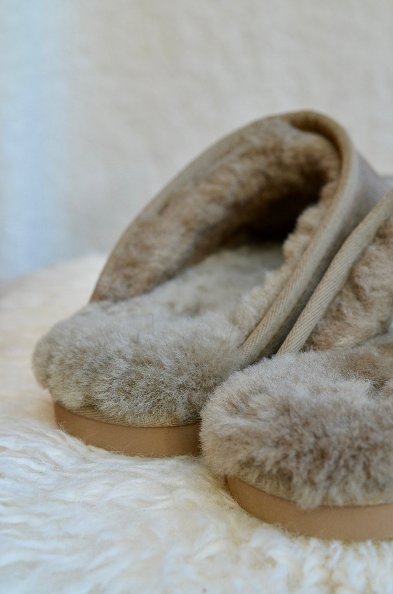 Lammfell Pantoffel "Naco" - Wollbebi