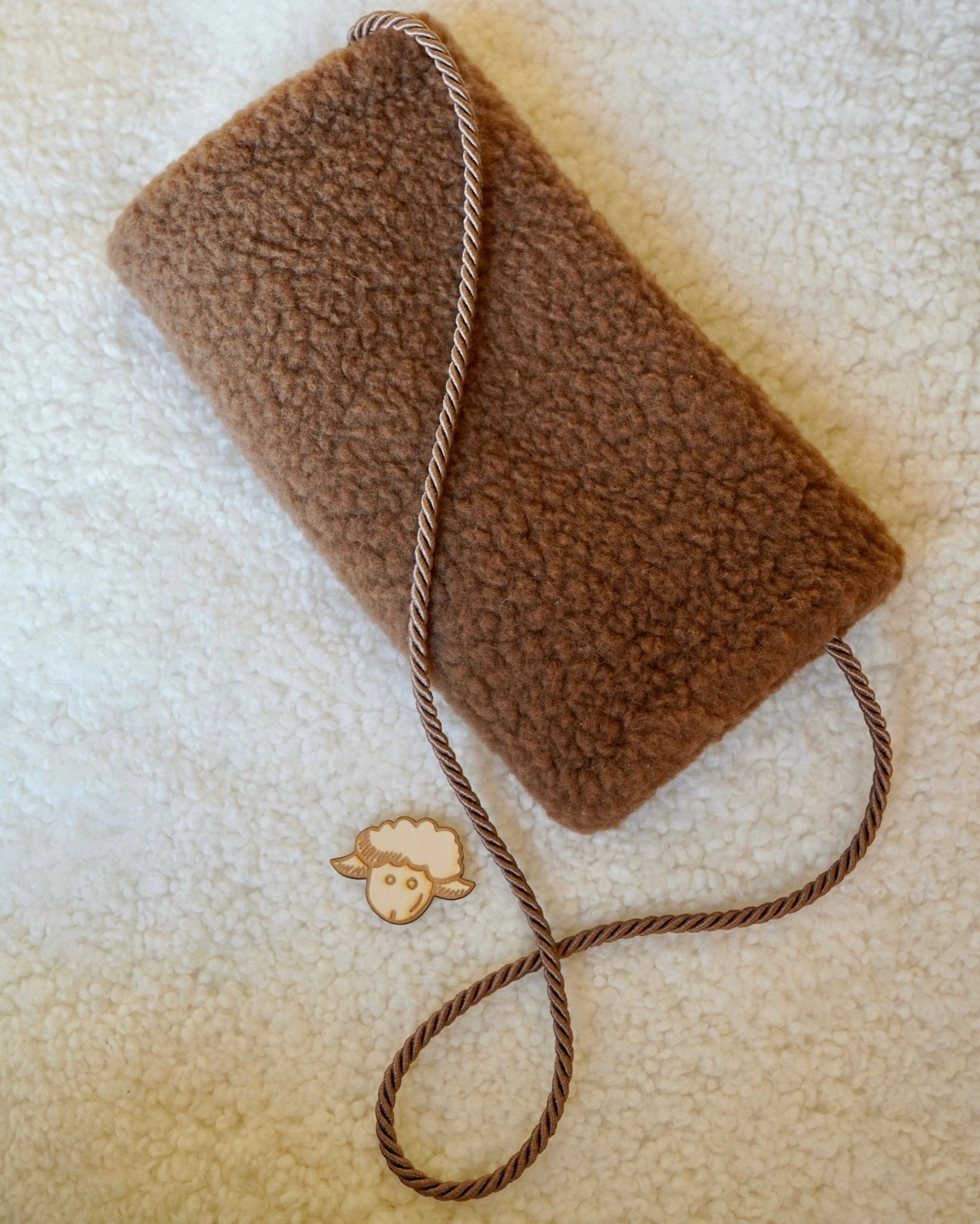 Muff "Ted" aus Schurwolle - Wollbebi