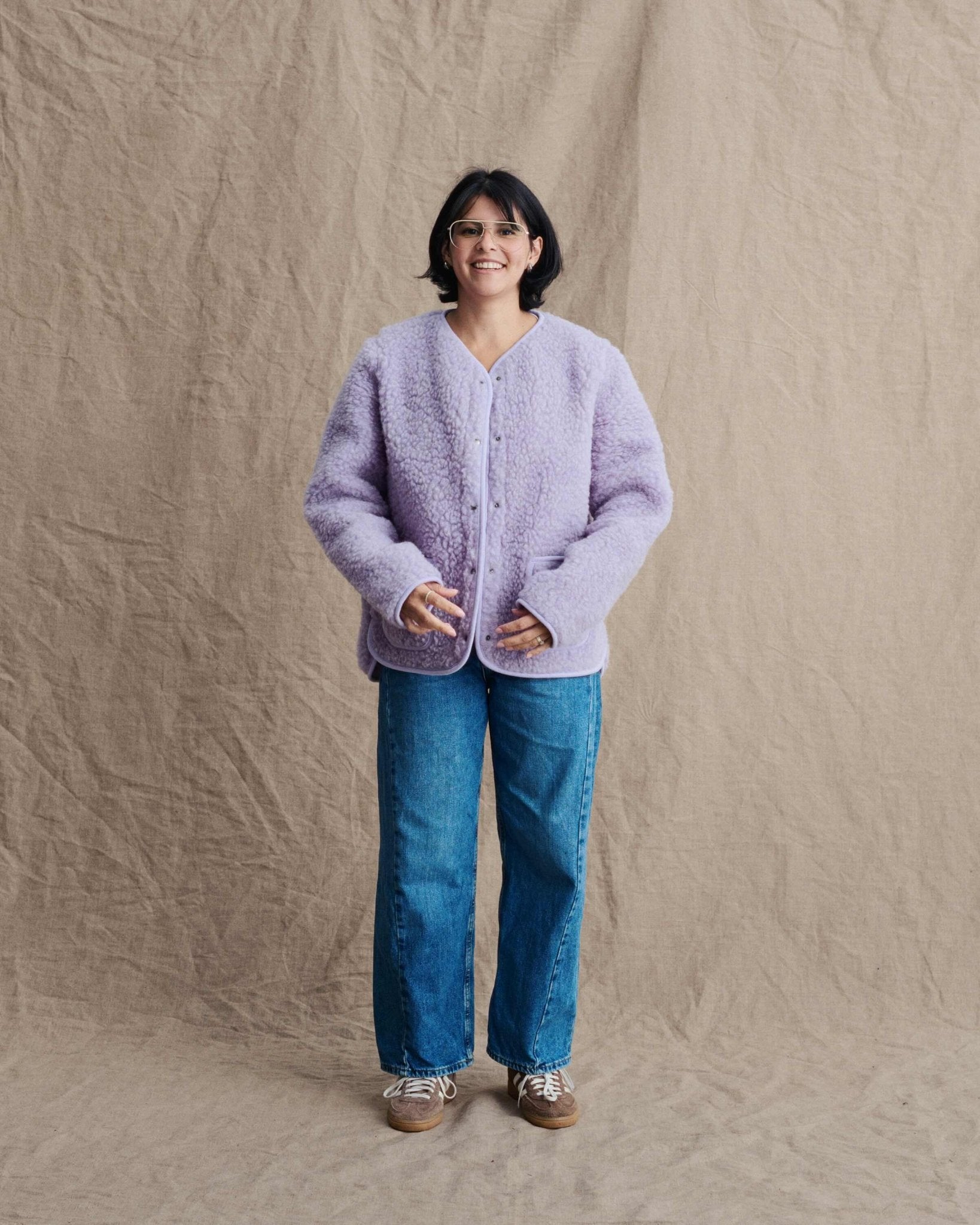 Wolljacke "Coco" für Damen - Wollbebi