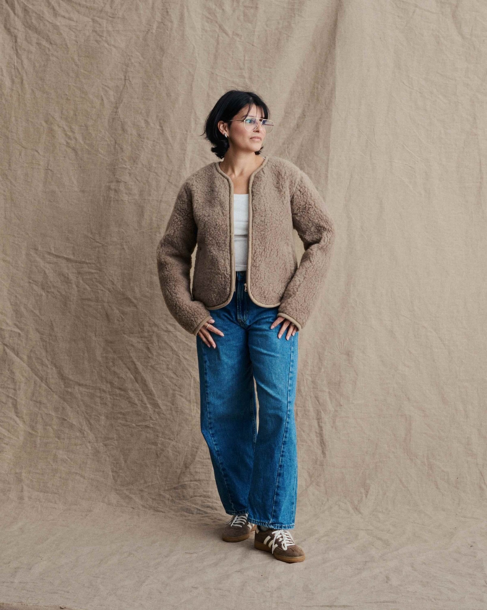 Wolljacke "Romi" für Damen - Wollbebi