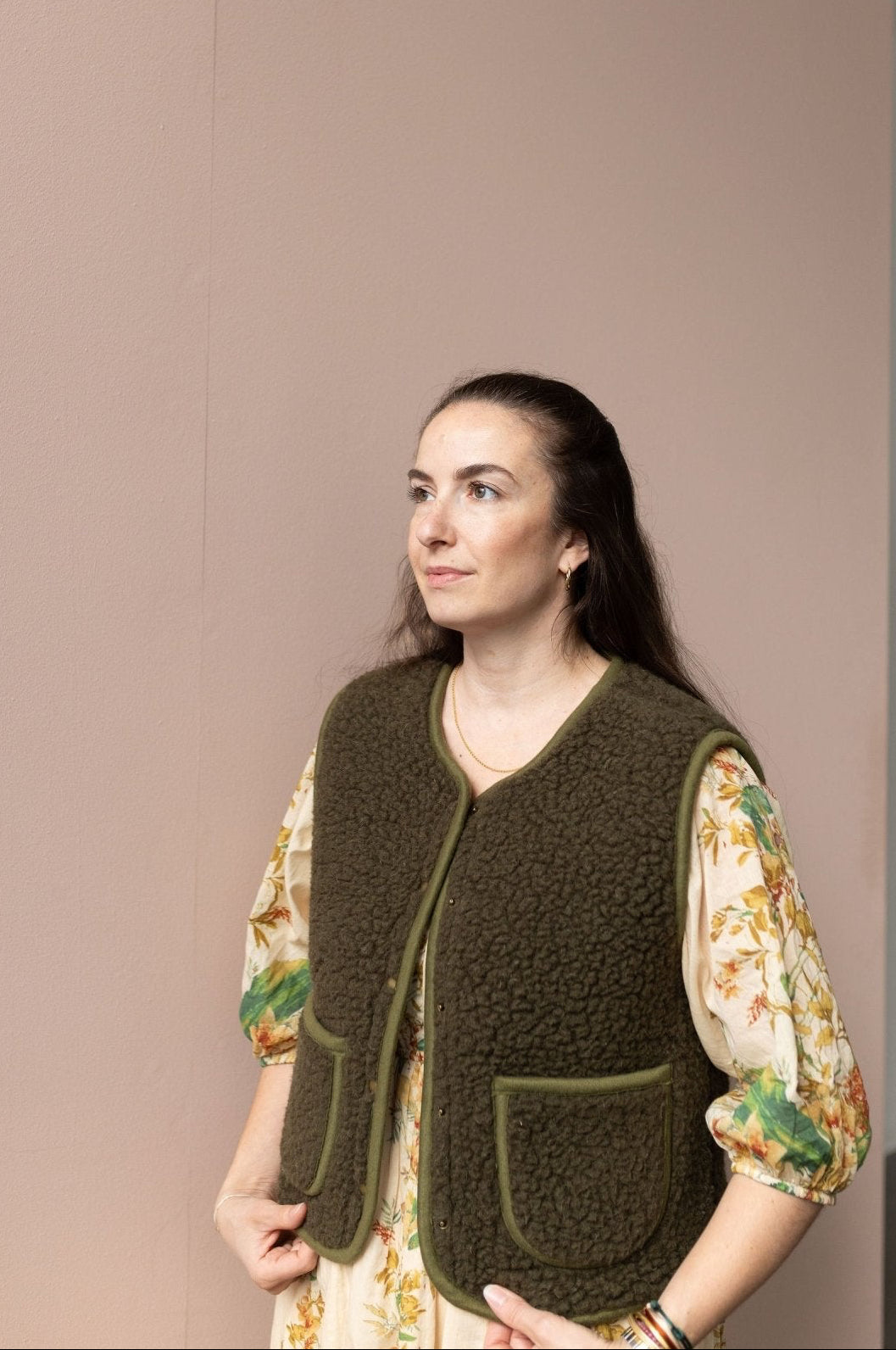 Wollweste "Dotti" für Damen - Wollbebi