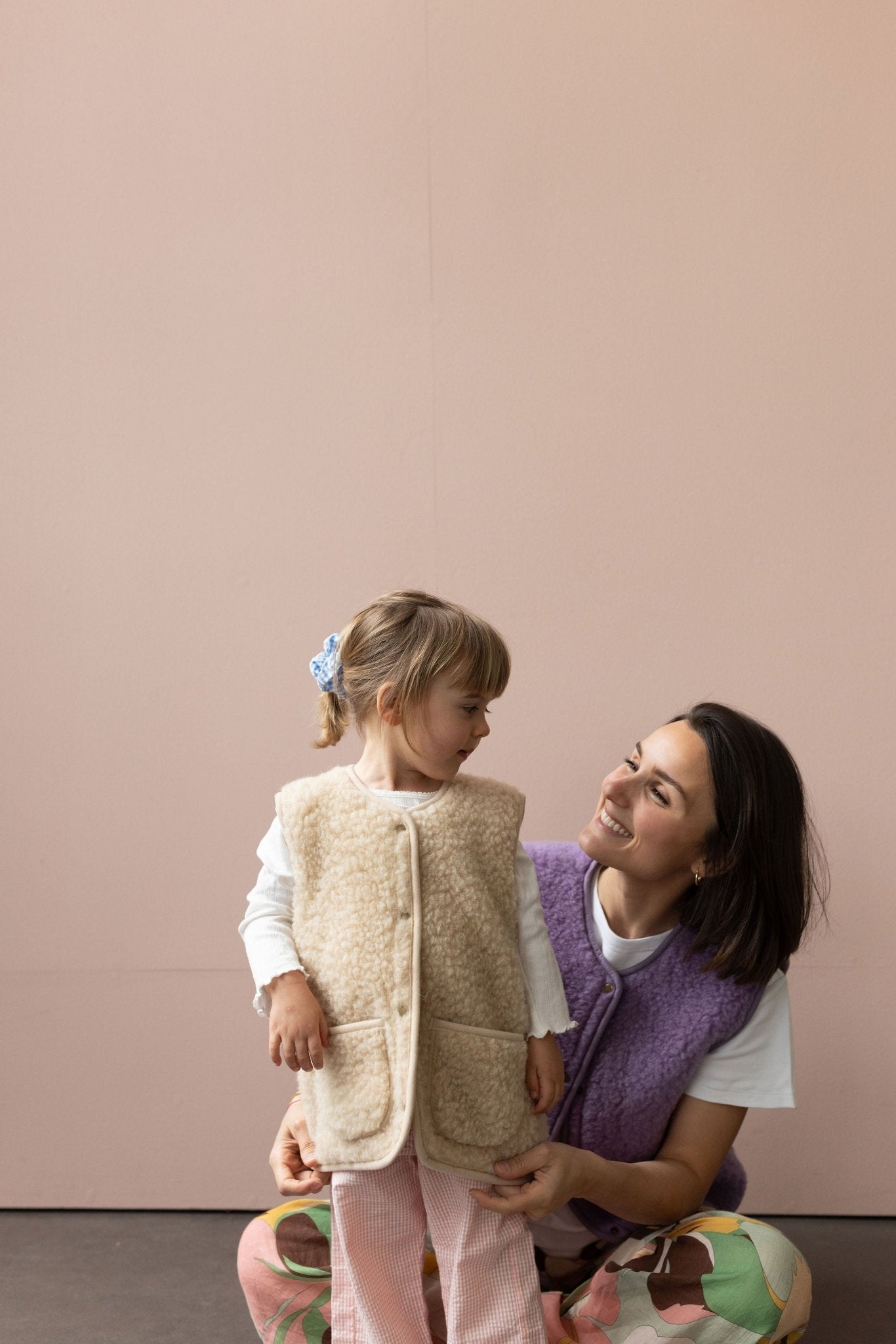 Wollweste "Dotti" für Kinder - Wollbebi