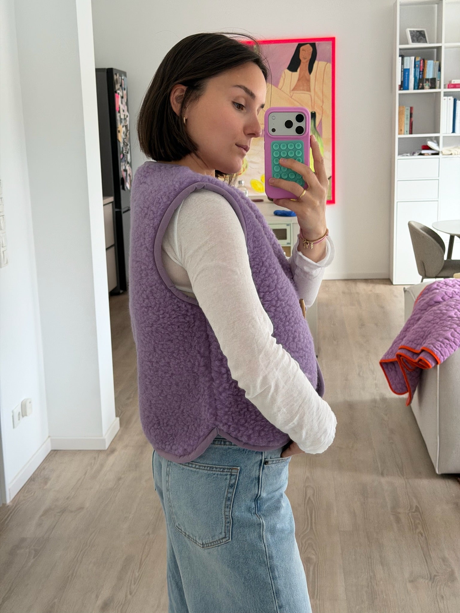 Wollweste "Lilly" für Damen - Wollbebi