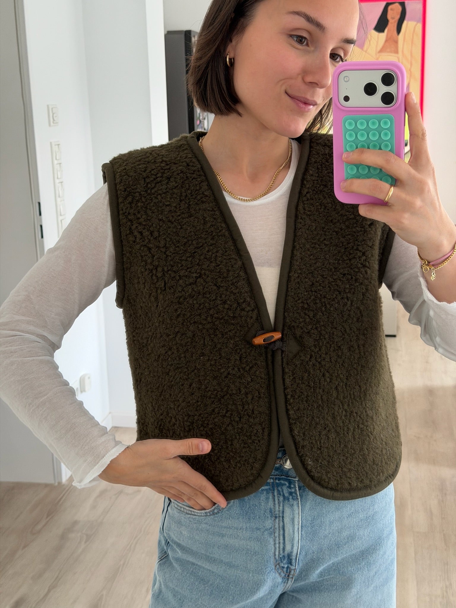 Wollweste "Lilly" für Damen - Wollbebi