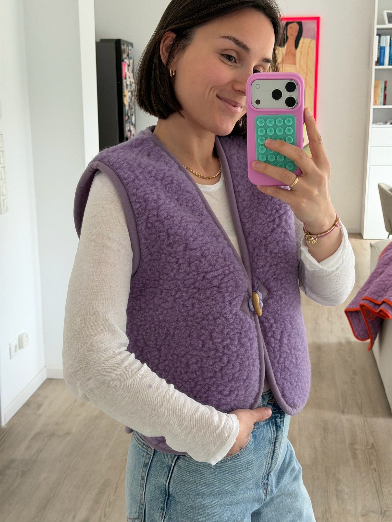 Wollweste "Lilly" für Damen - Wollbebi