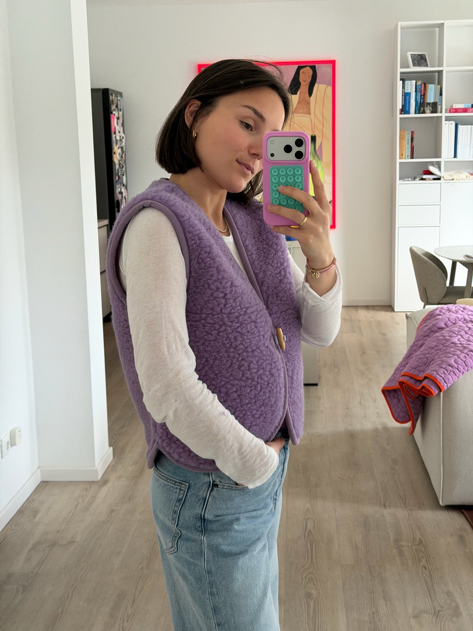 Wollweste "Lilly" für Damen - Wollbebi