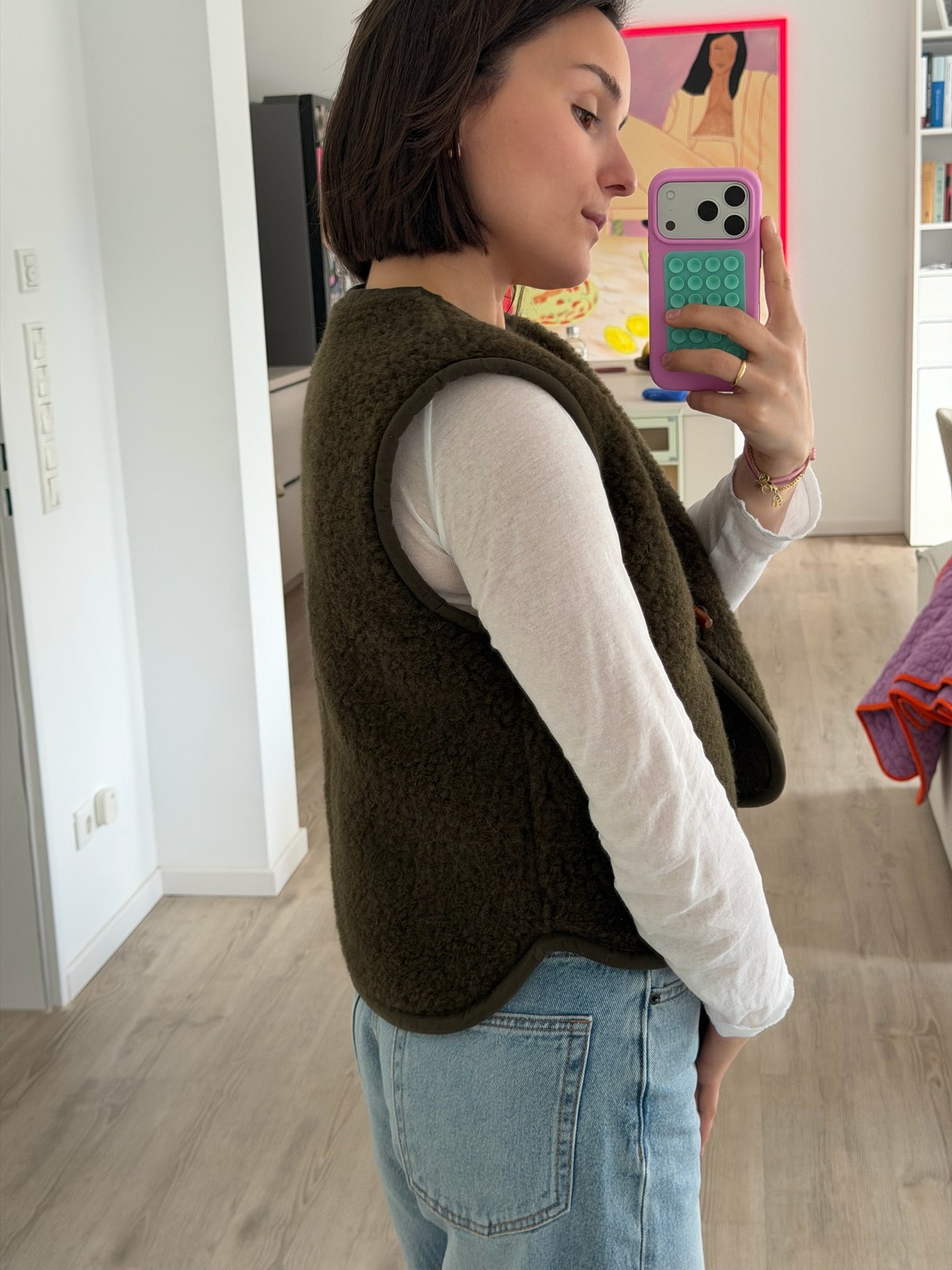 Wollweste "Lilly" für Damen - Wollbebi