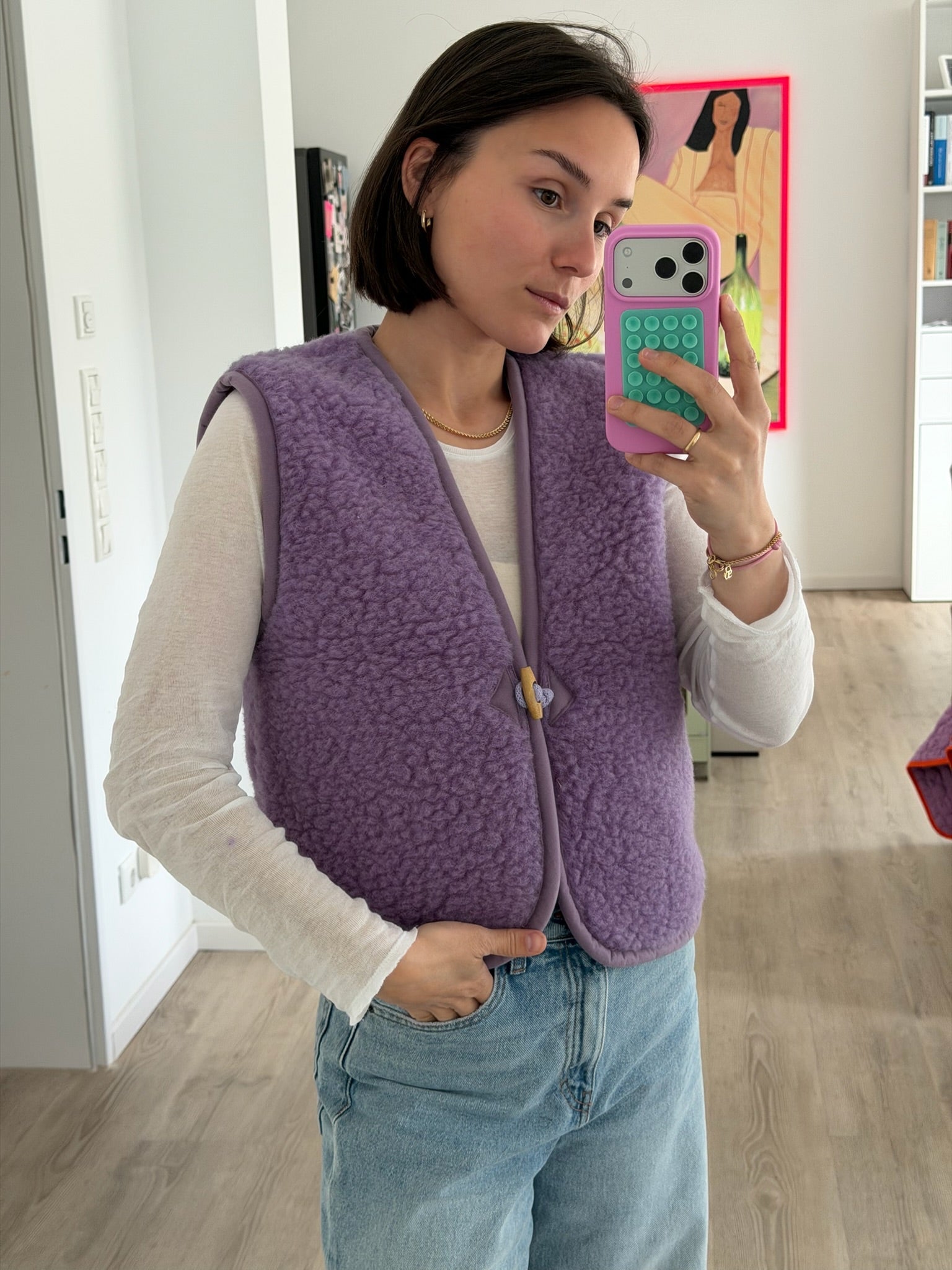 Wollweste "Lilly" für Damen - Wollbebi