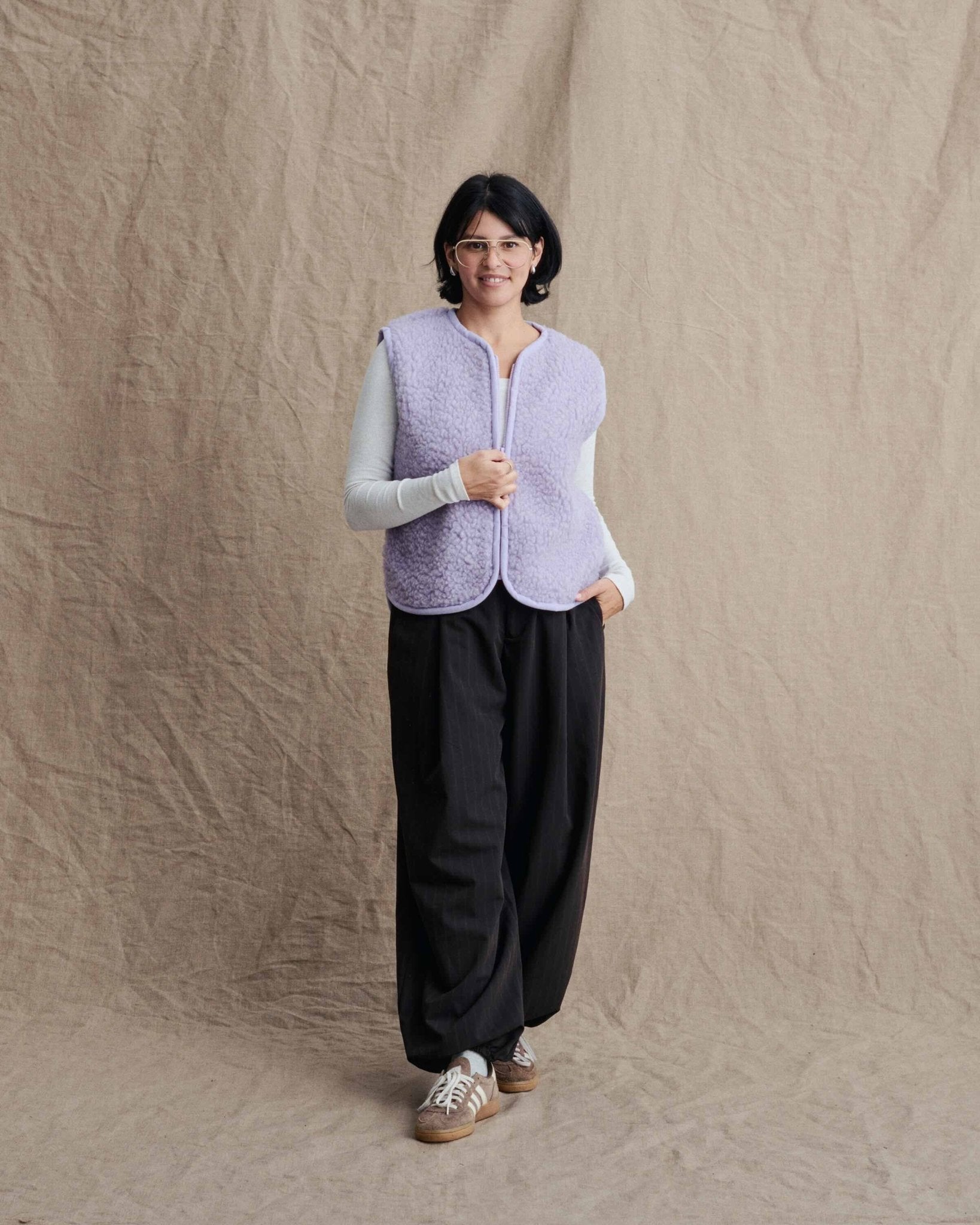 Wollweste "Romi" für Damen - Wollbebi