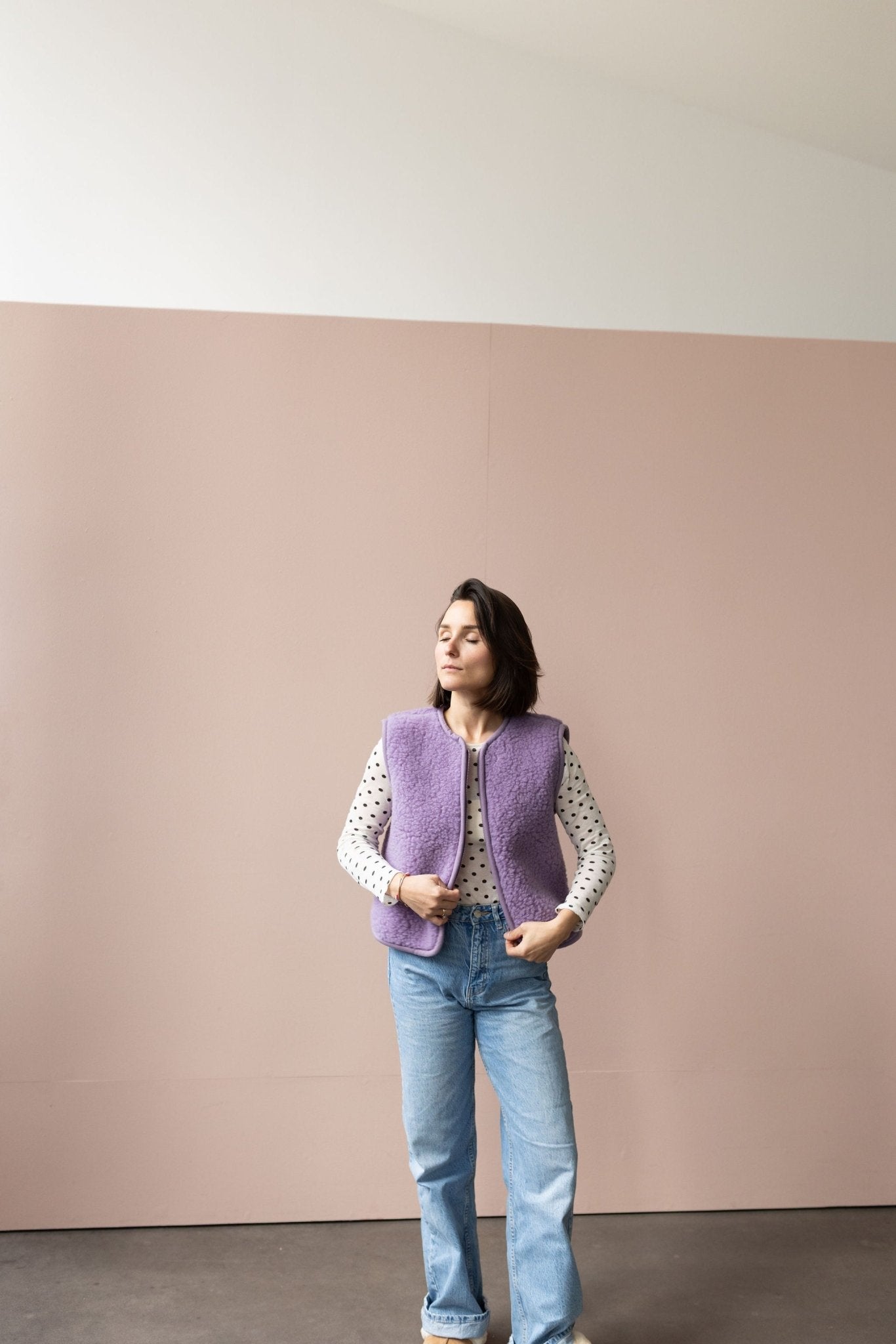 Wollweste "Romi" für Damen - Wollbebi