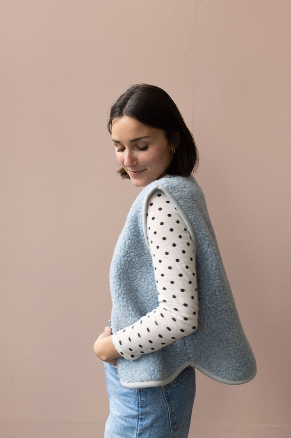 Wollweste "Romi" für Damen - Wollbebi