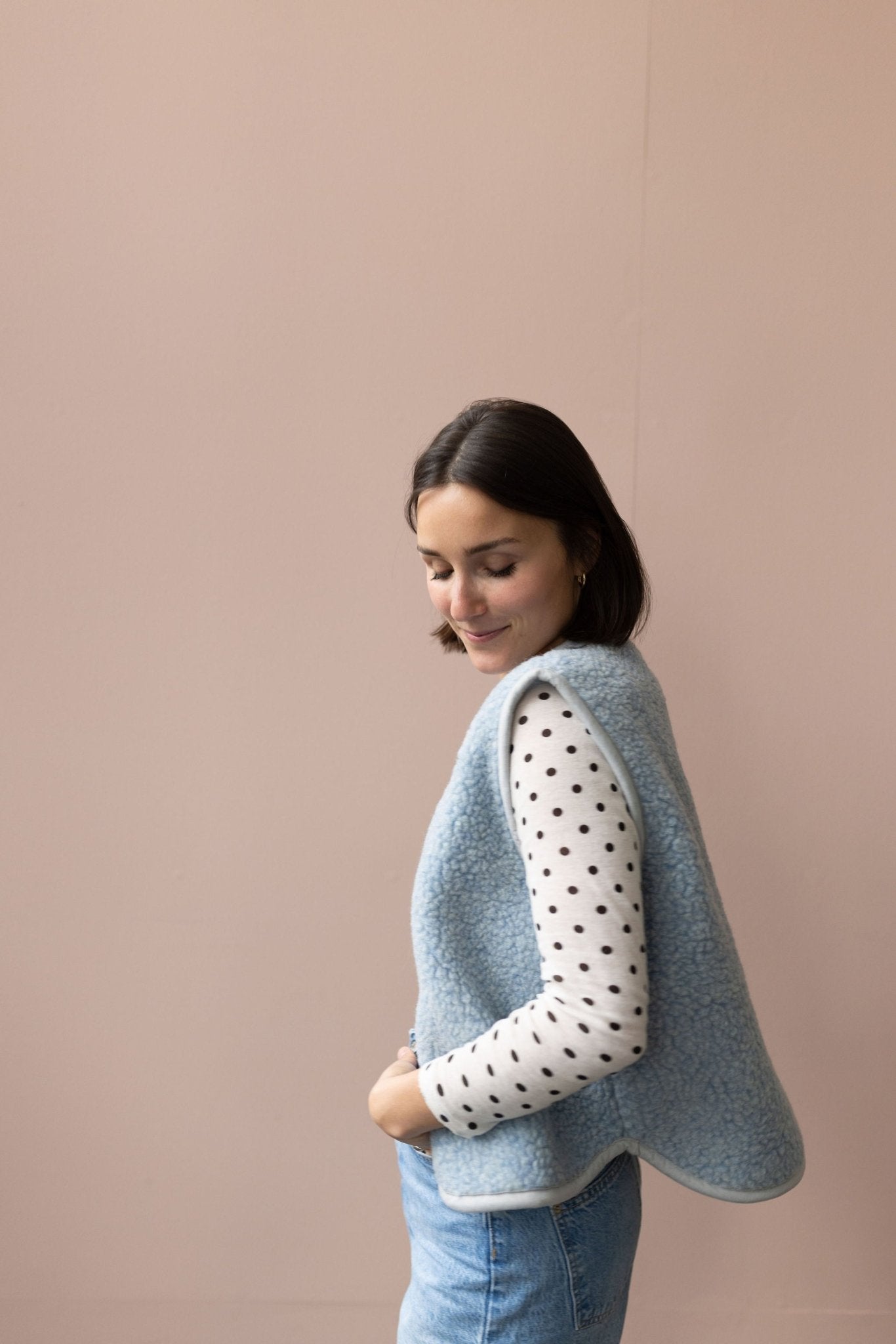 Wollweste "Romi" für Damen - Wollbebi