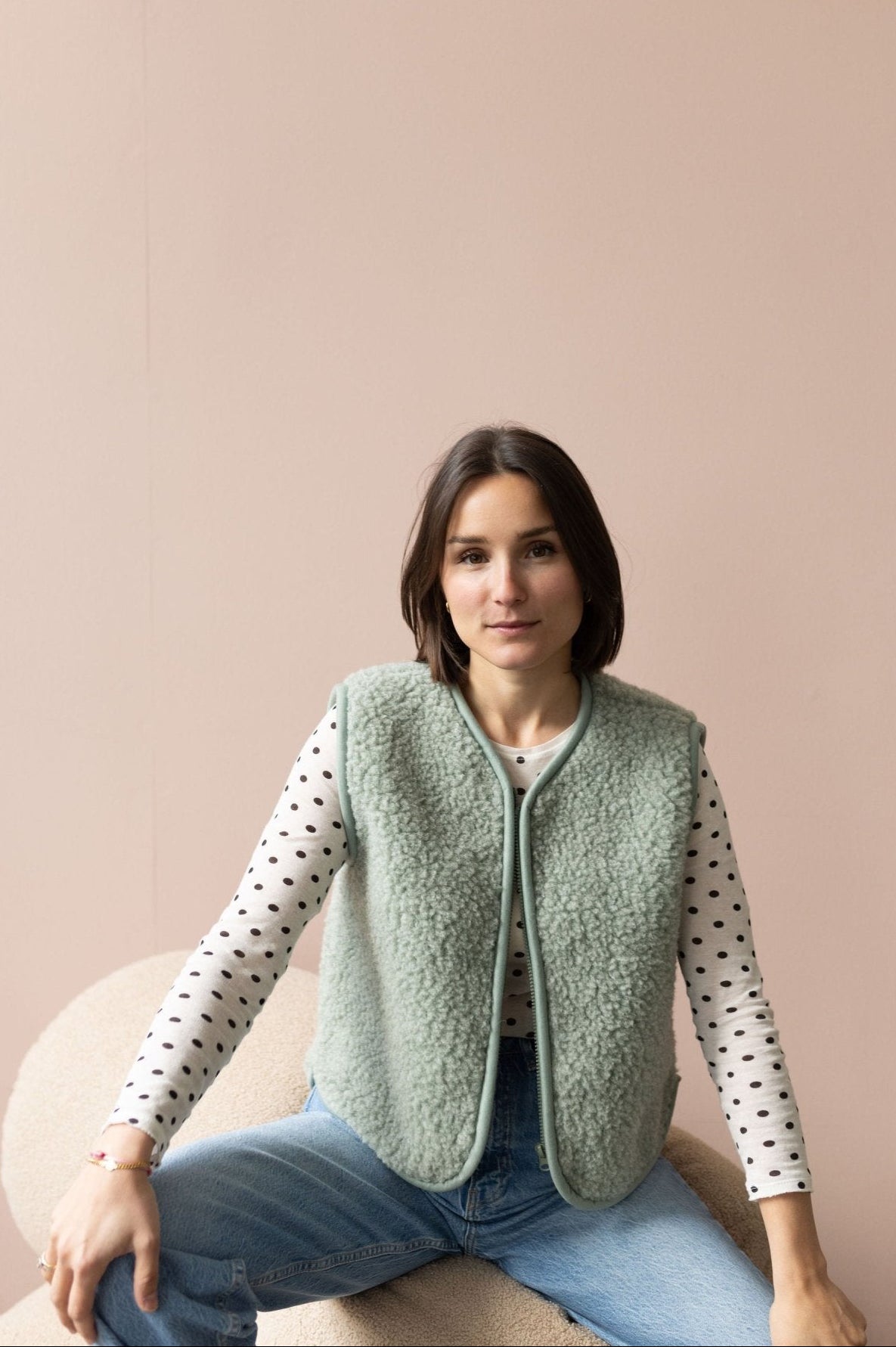 Wollweste "Romi" für Damen - Wollbebi