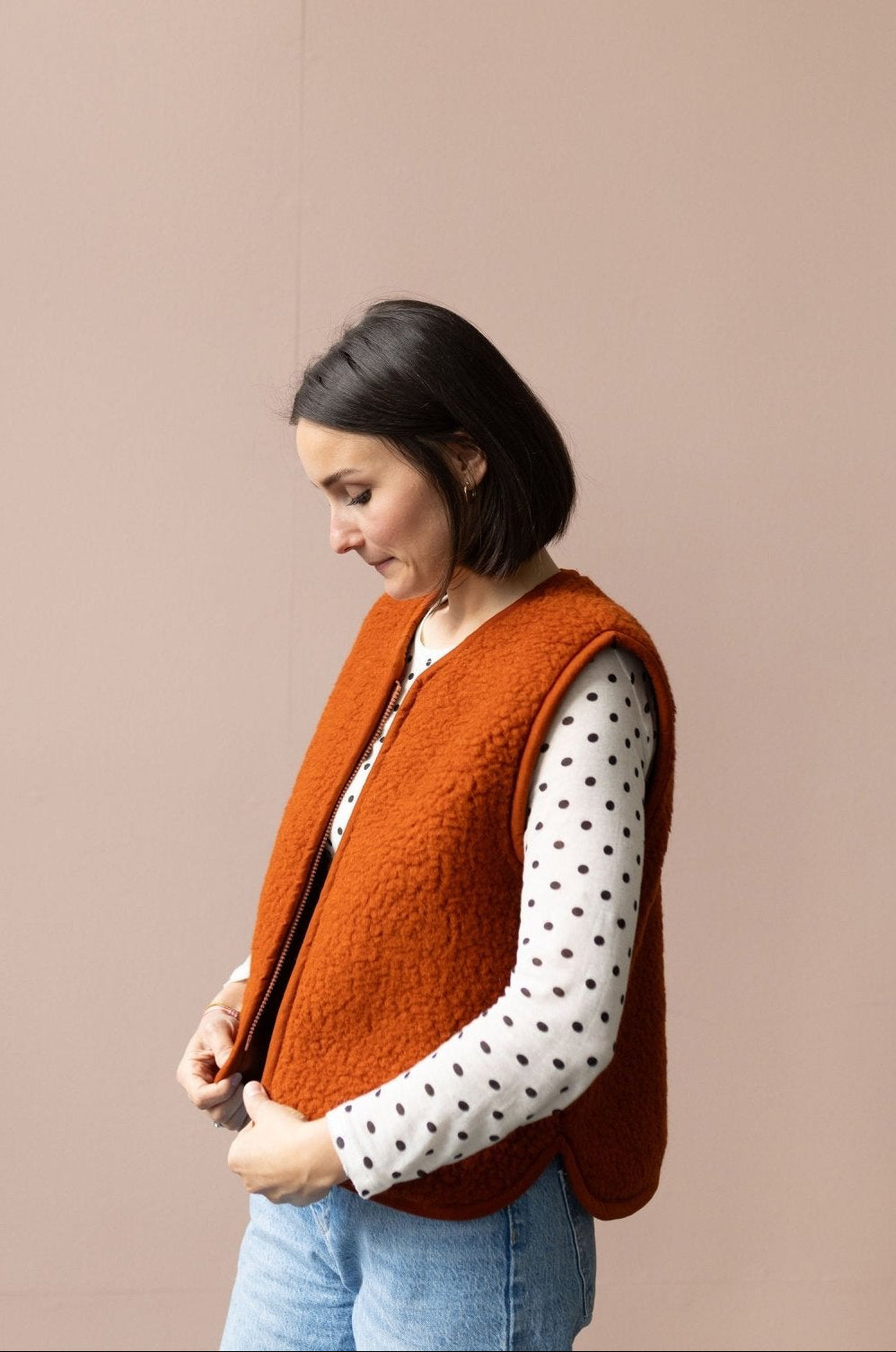 Wollweste "Romi" für Damen - Wollbebi