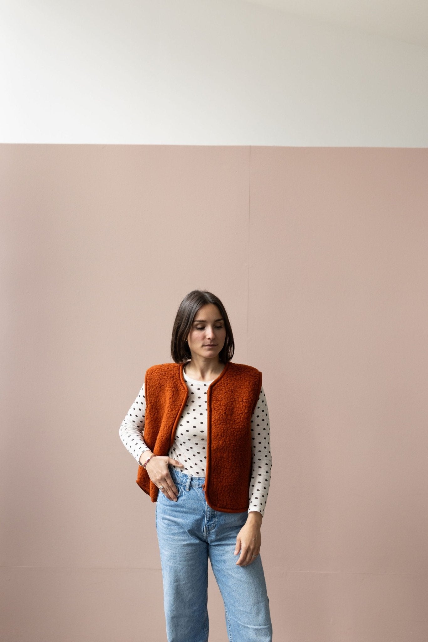 Wollweste "Romi" für Damen - Wollbebi