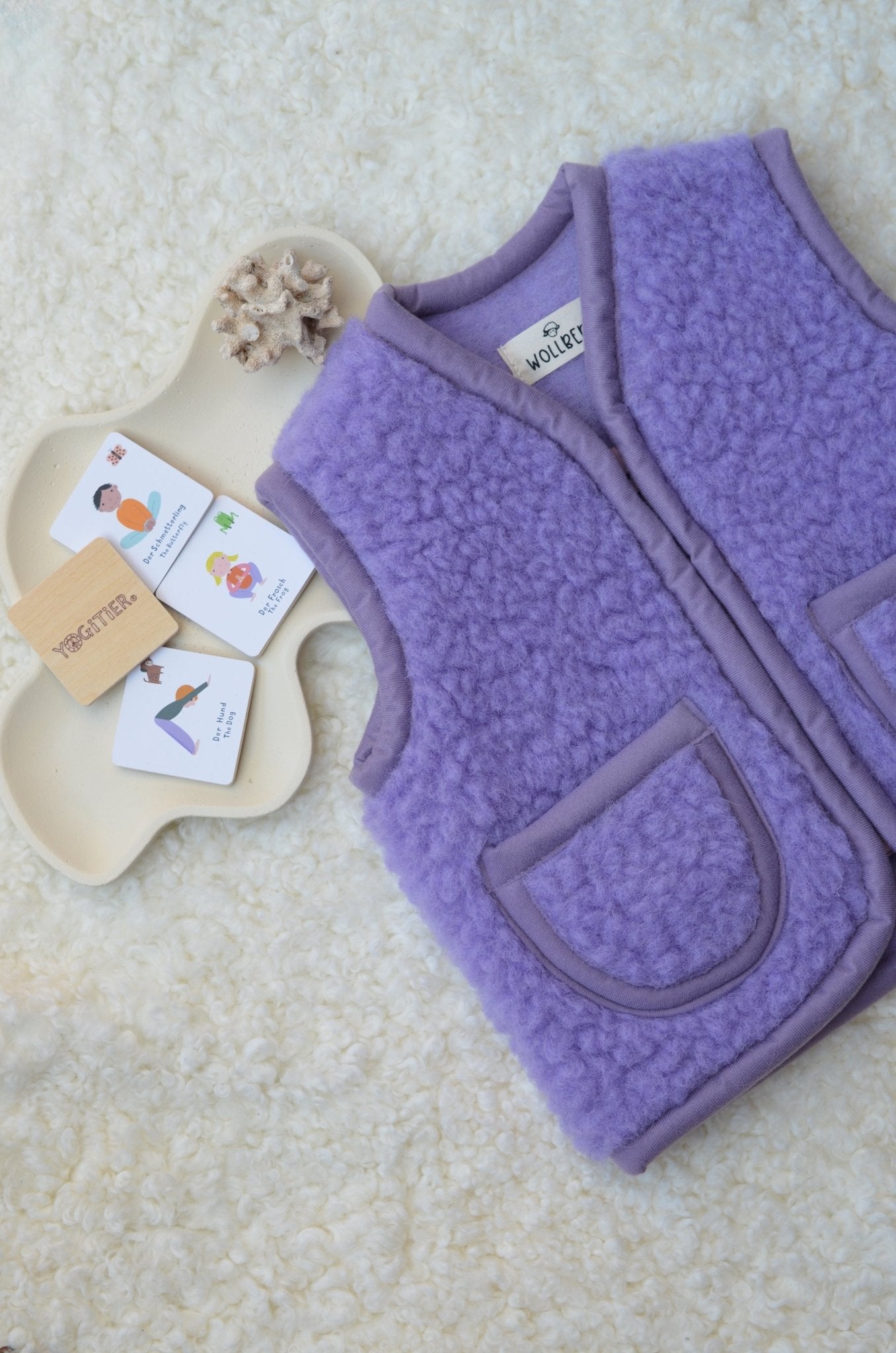 Wollweste "Teddy" für Kinder - Wollbebi