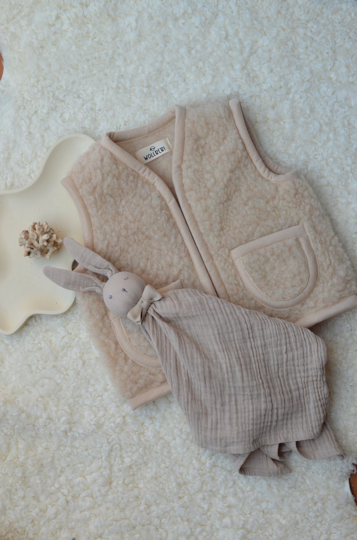 Wollweste "Teddy" für Kinder - Wollbebi