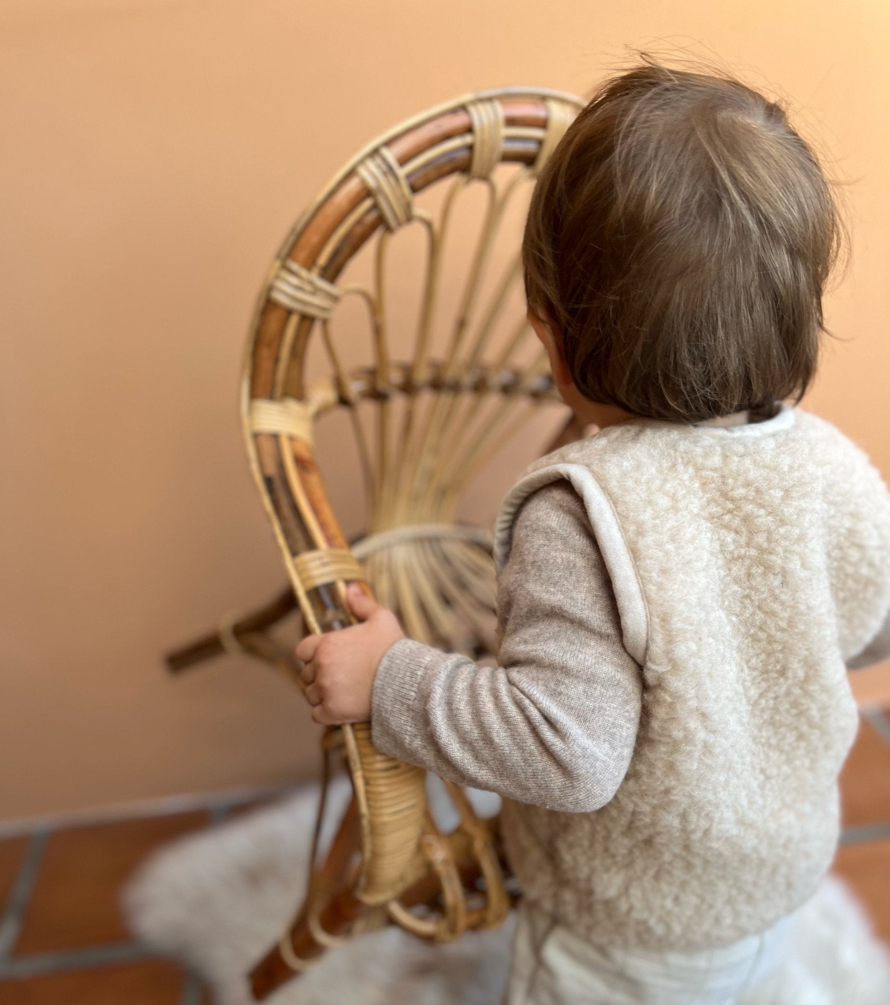 Wollweste "Teddy" für Kinder - Wollbebi