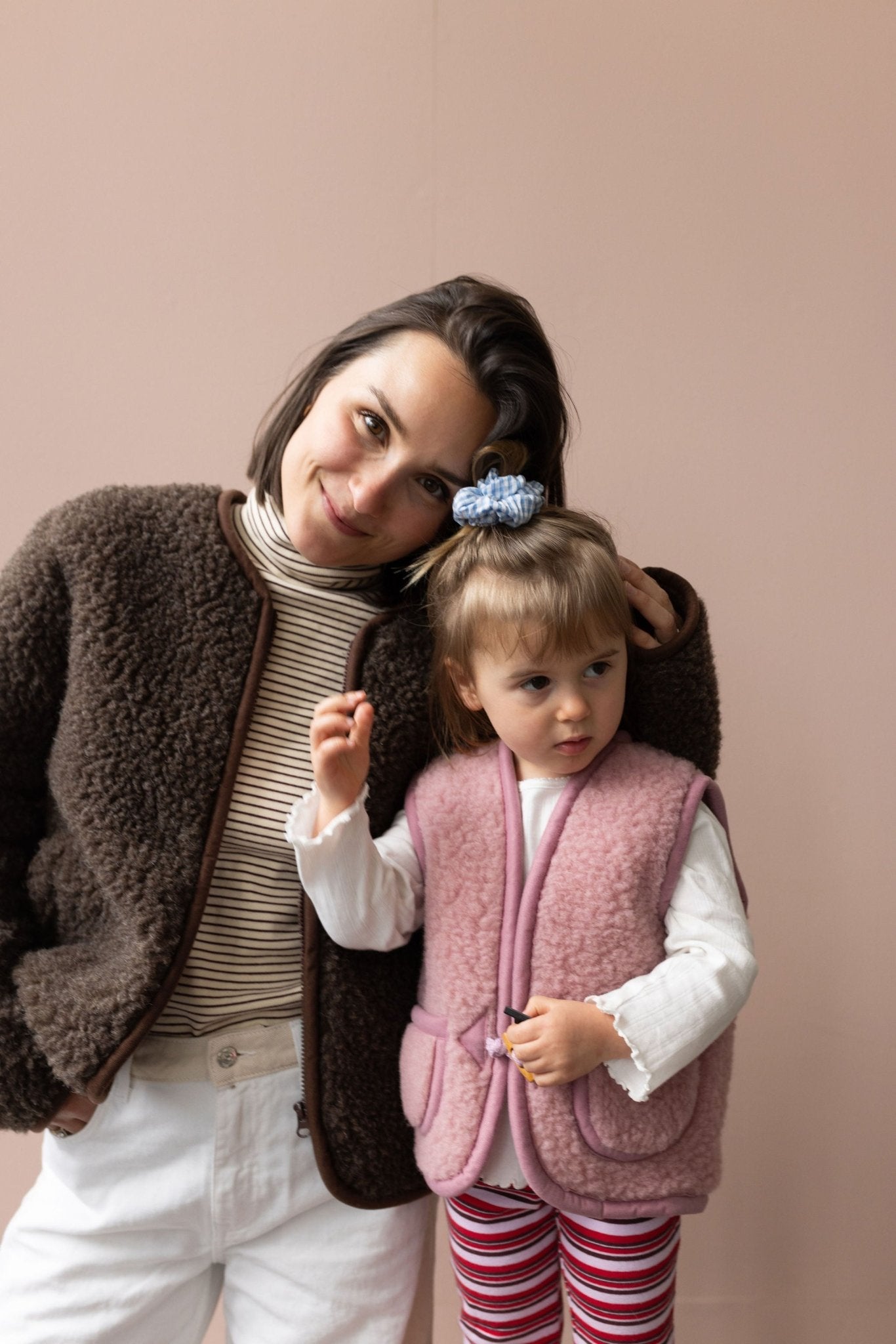 Wollweste "Vintage" für Kinder und Babys - Wollbebi