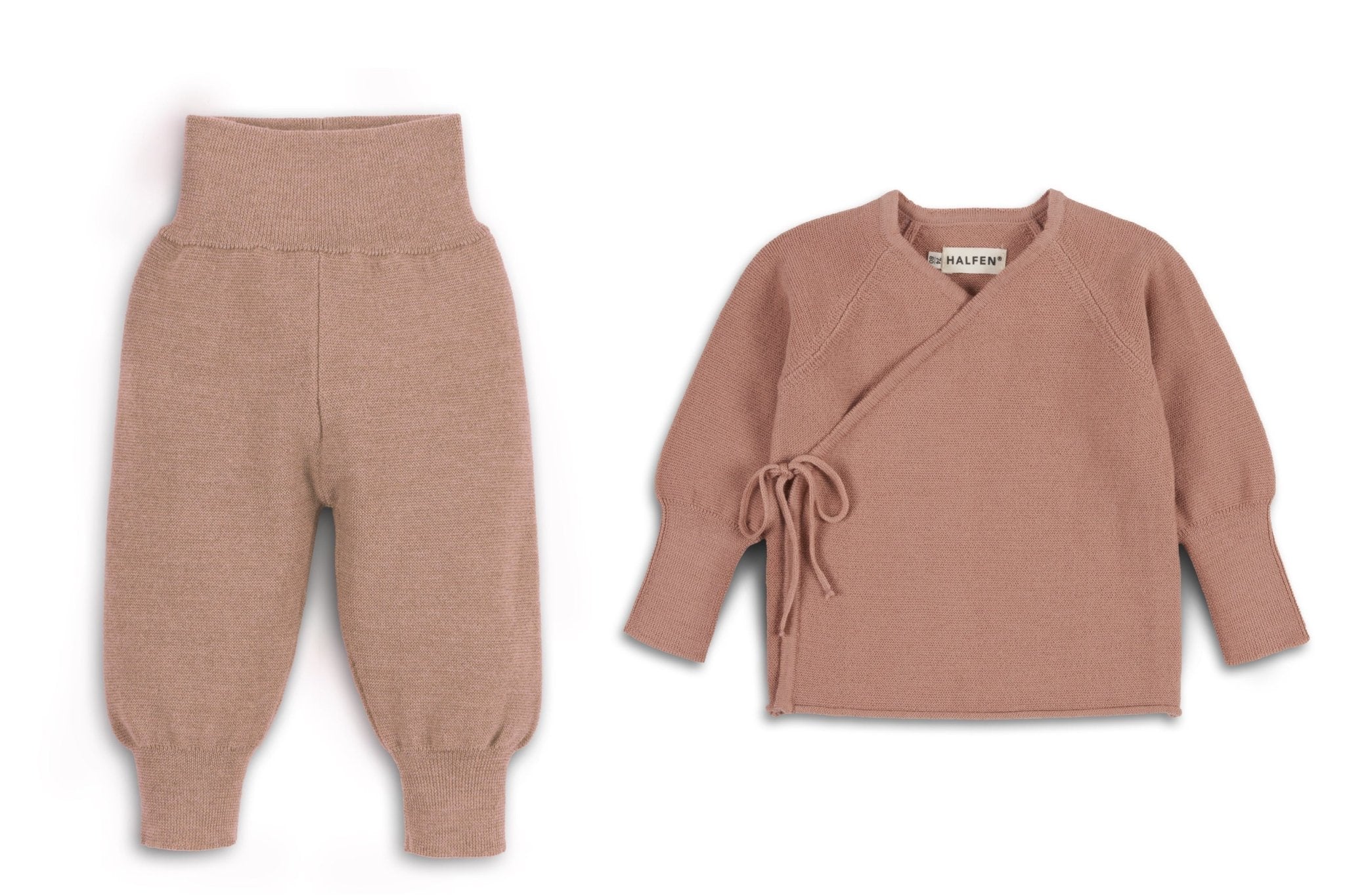 Feinstrick Baby Merino Set - Wollbebi