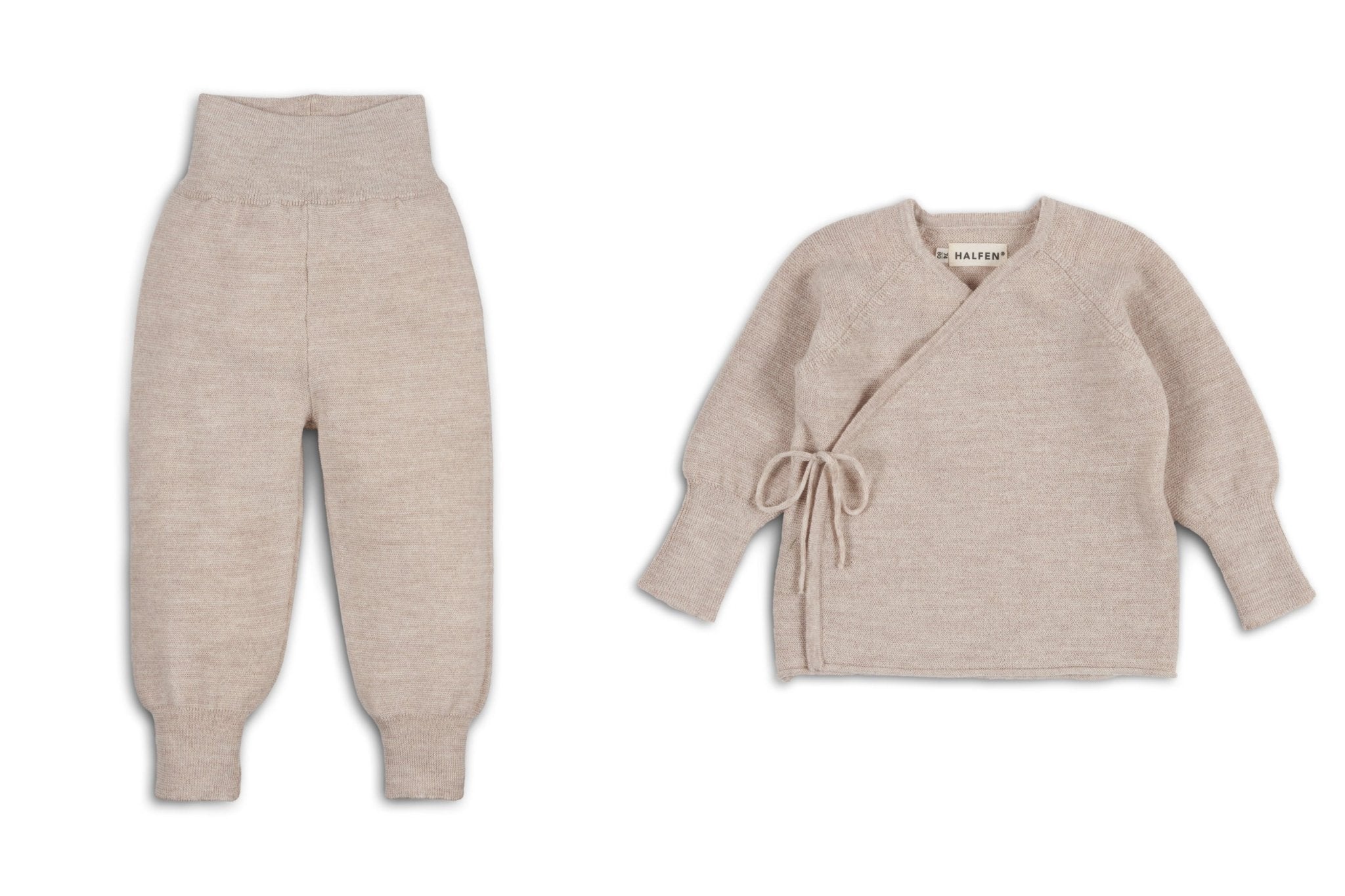 Feinstrick Baby Merino Set - Wollbebi