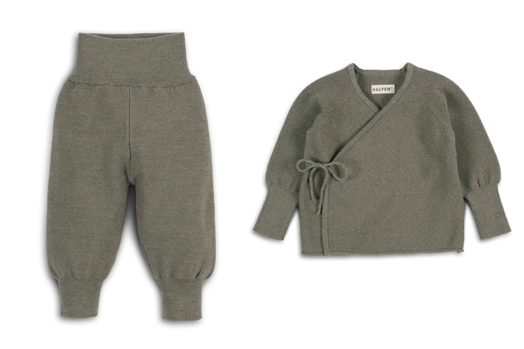 Feinstrick Baby Merino Set - Wollbebi