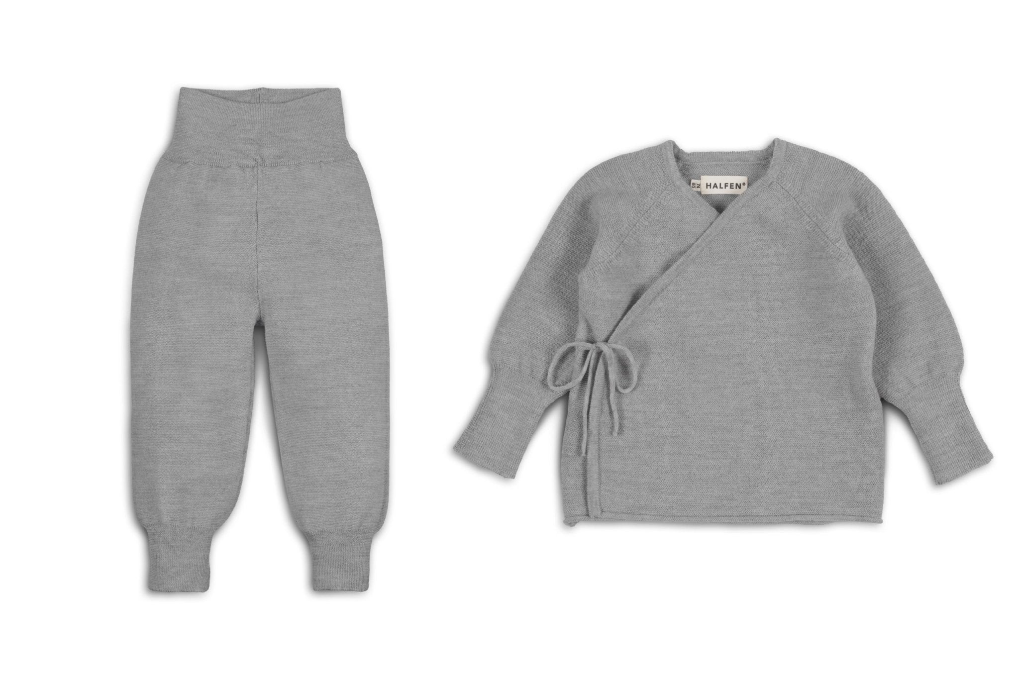 Feinstrick Baby Merino Set - Wollbebi