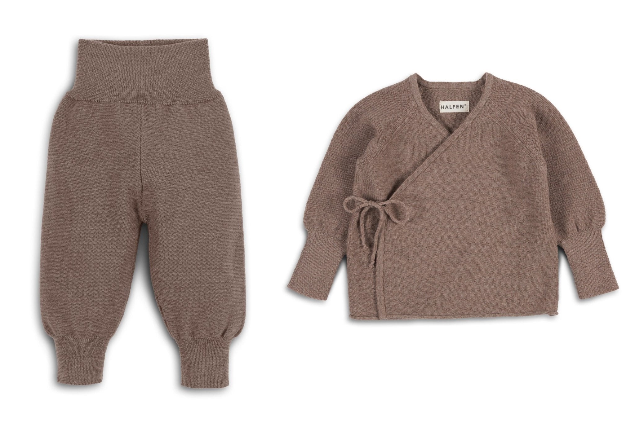 Feinstrick Baby Merino Set - Wollbebi