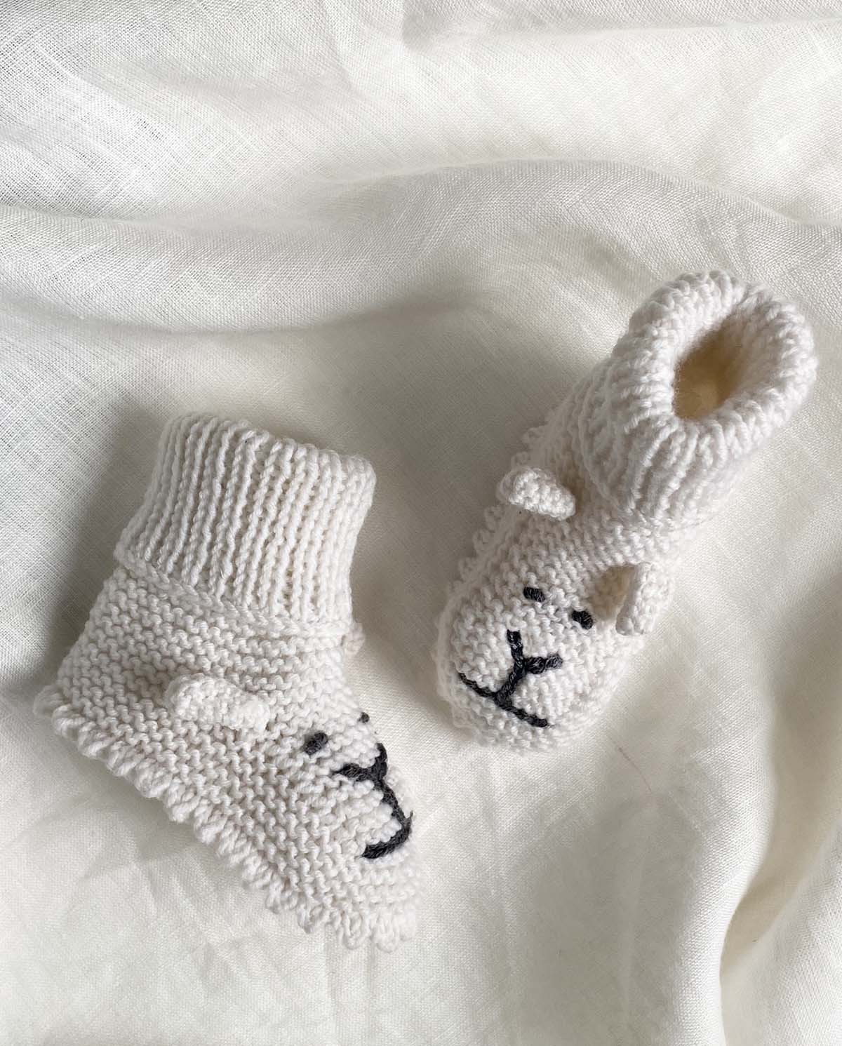 Strickschuhe Little Lion - Wollbebi