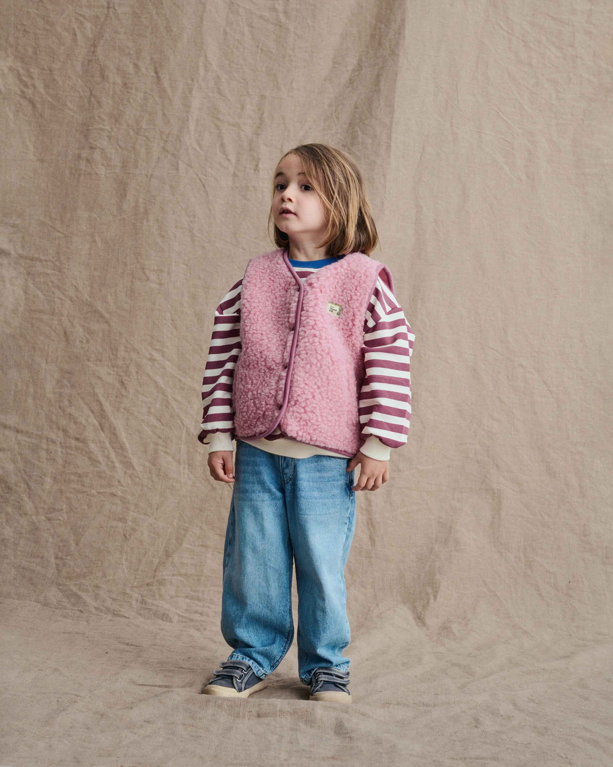 TinyTornadoClub Wollweste "Nola" Kids