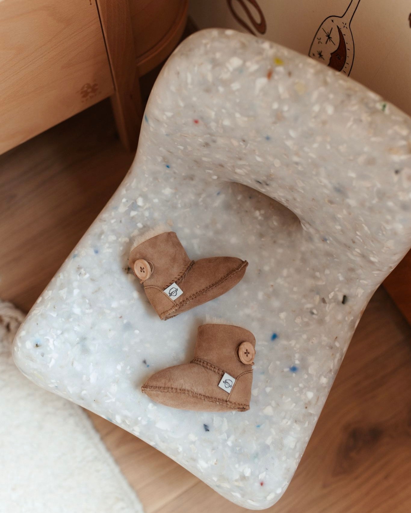Baby Lammfellschuhe "Togo" - Wollbebi