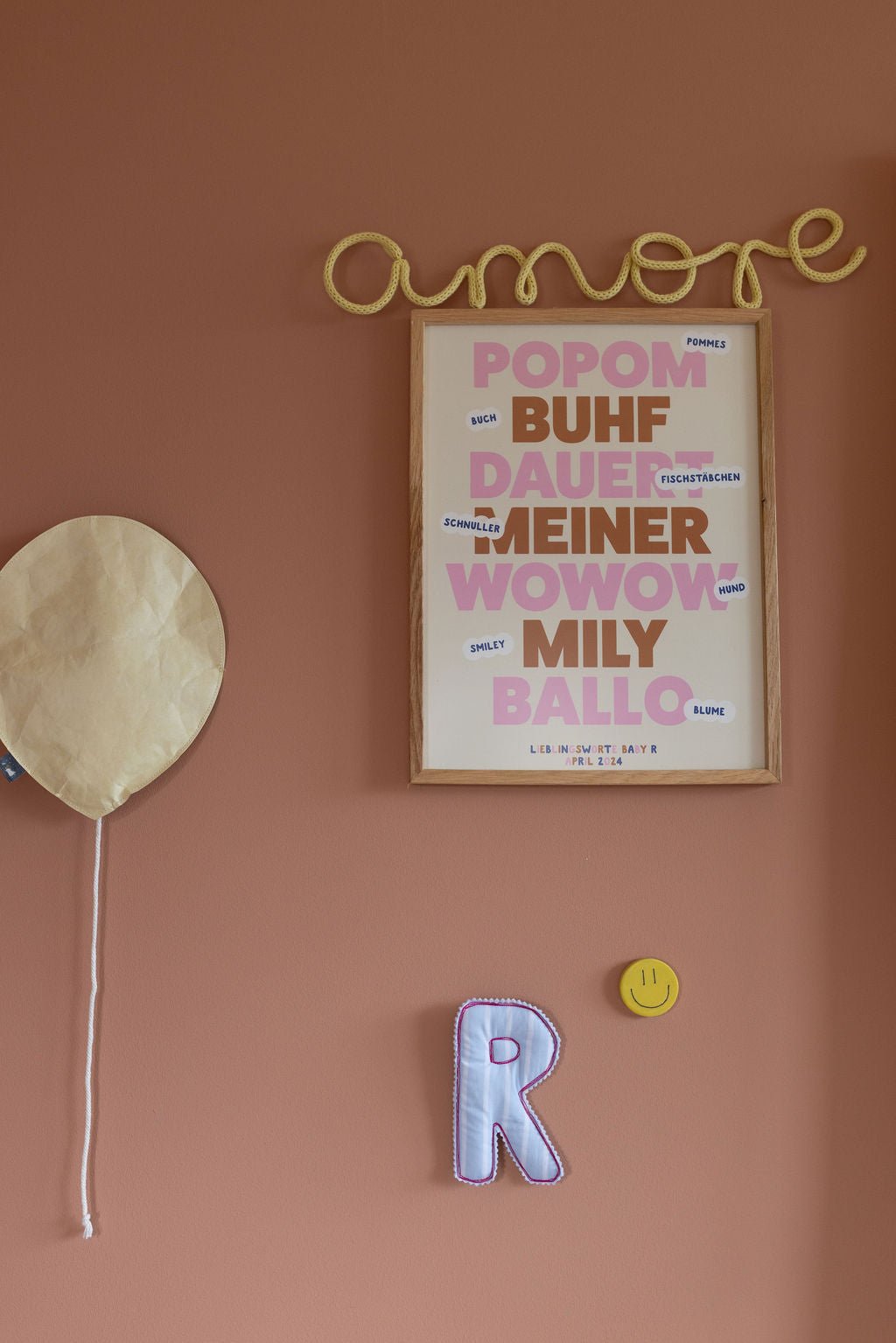 Buchstabe Deines Kindes ♡ M - Z - Wollbebi