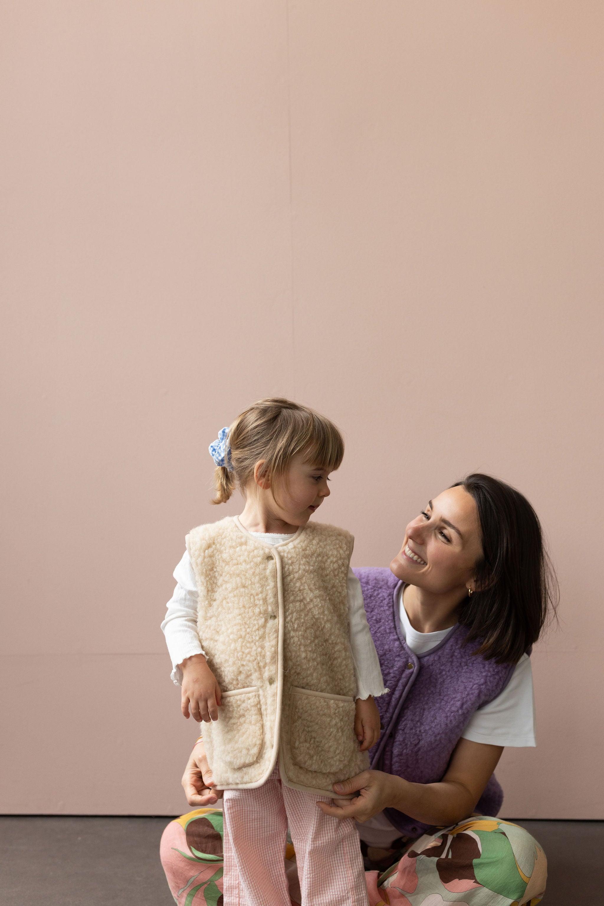 Wollweste "Dotti" für Kinder