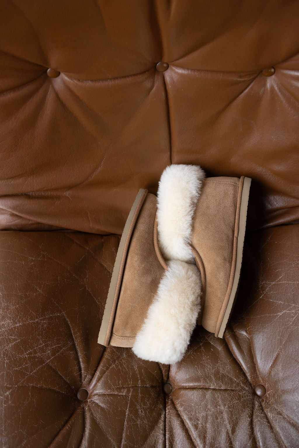 Lammfell Hausschuh "Cozy"