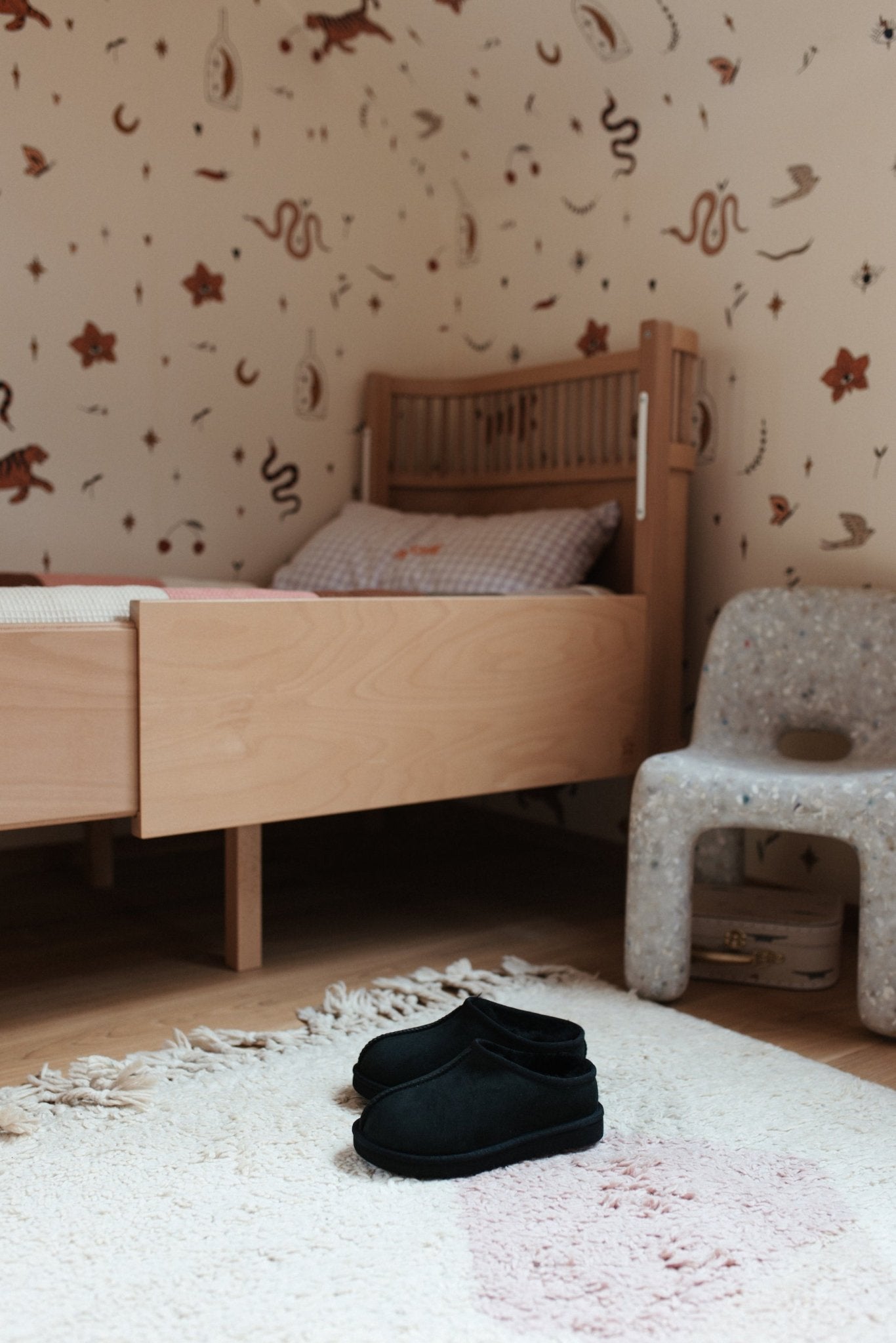 Lammfell Hausschuh "Nori" - Wollbebi