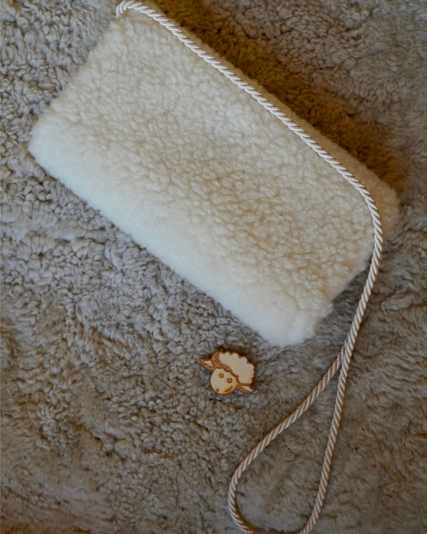 Muff "Ted" aus Schurwolle - Wollbebi