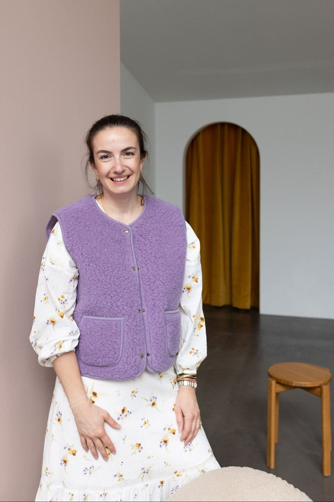 Wollweste "Dotti" für Damen - Wollbebi