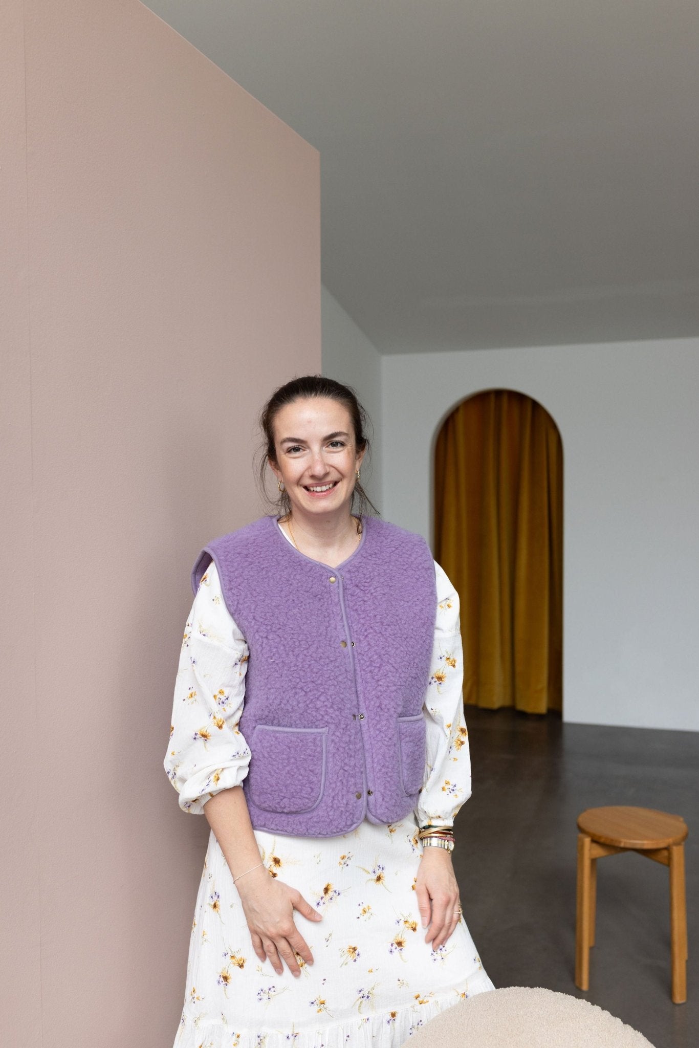 Wollweste "Dotti" für Damen - Wollbebi