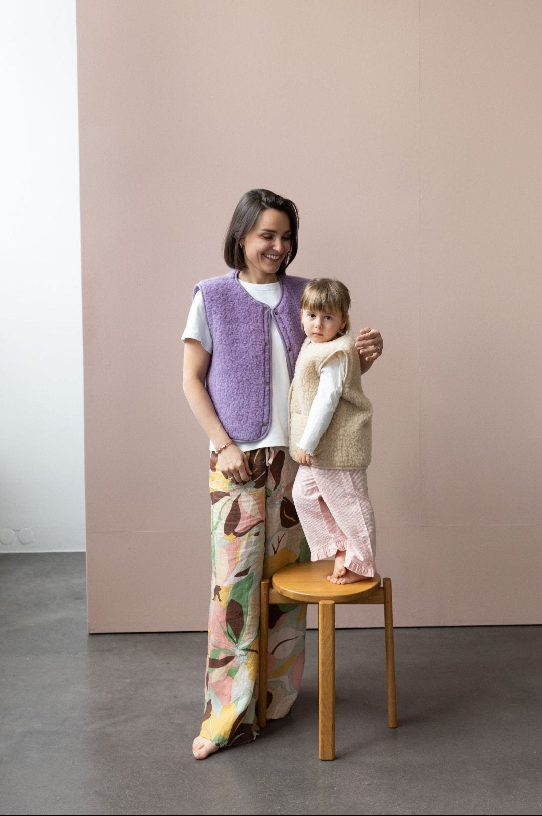 Wollweste "Dotti" für Kinder - Wollbebi