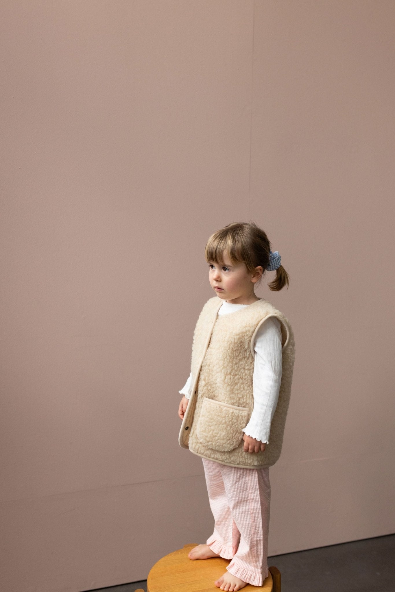 Wollweste "Dotti" für Kinder - Wollbebi