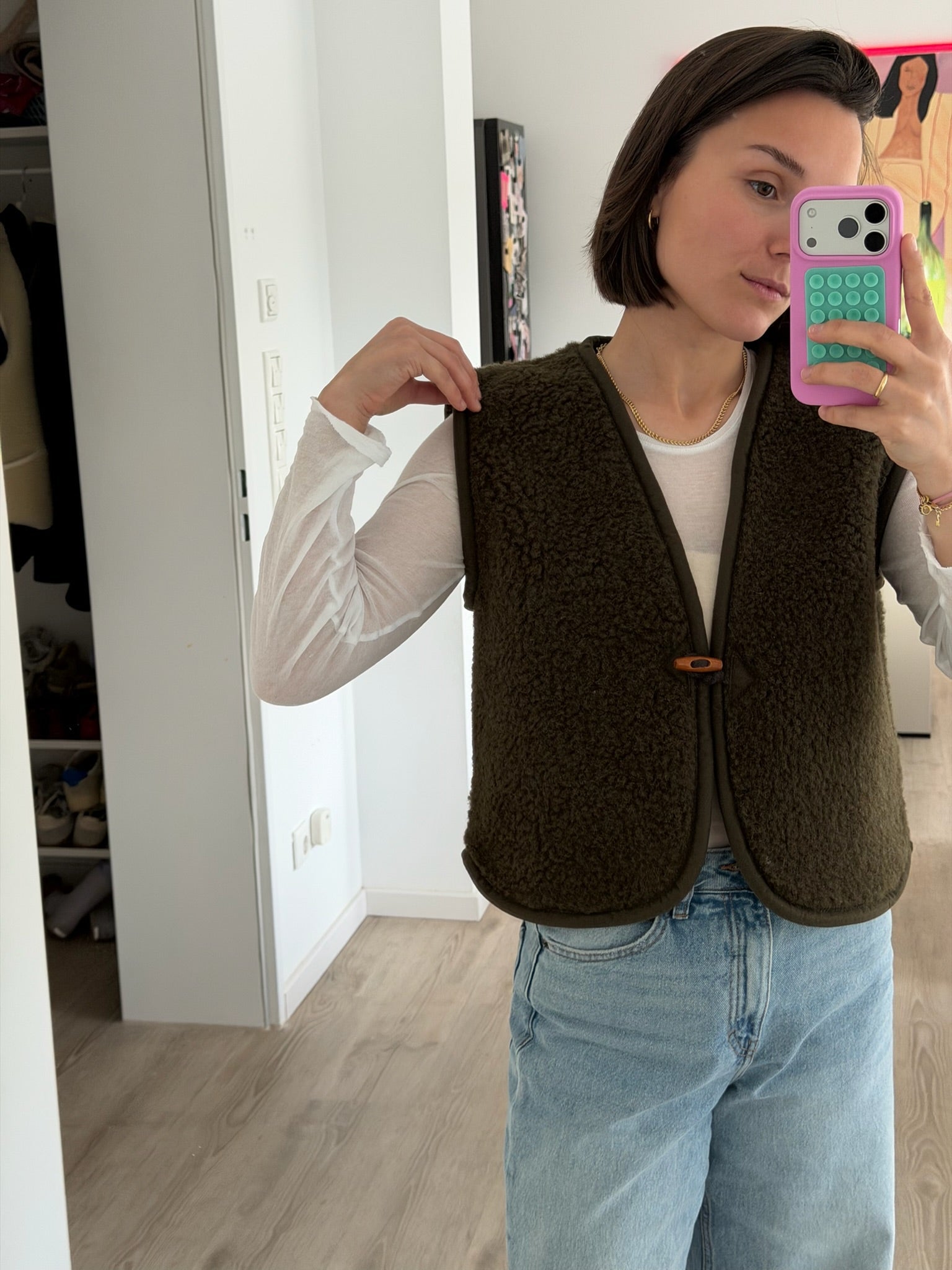 Wollweste "Lilly" für Damen - Wollbebi
