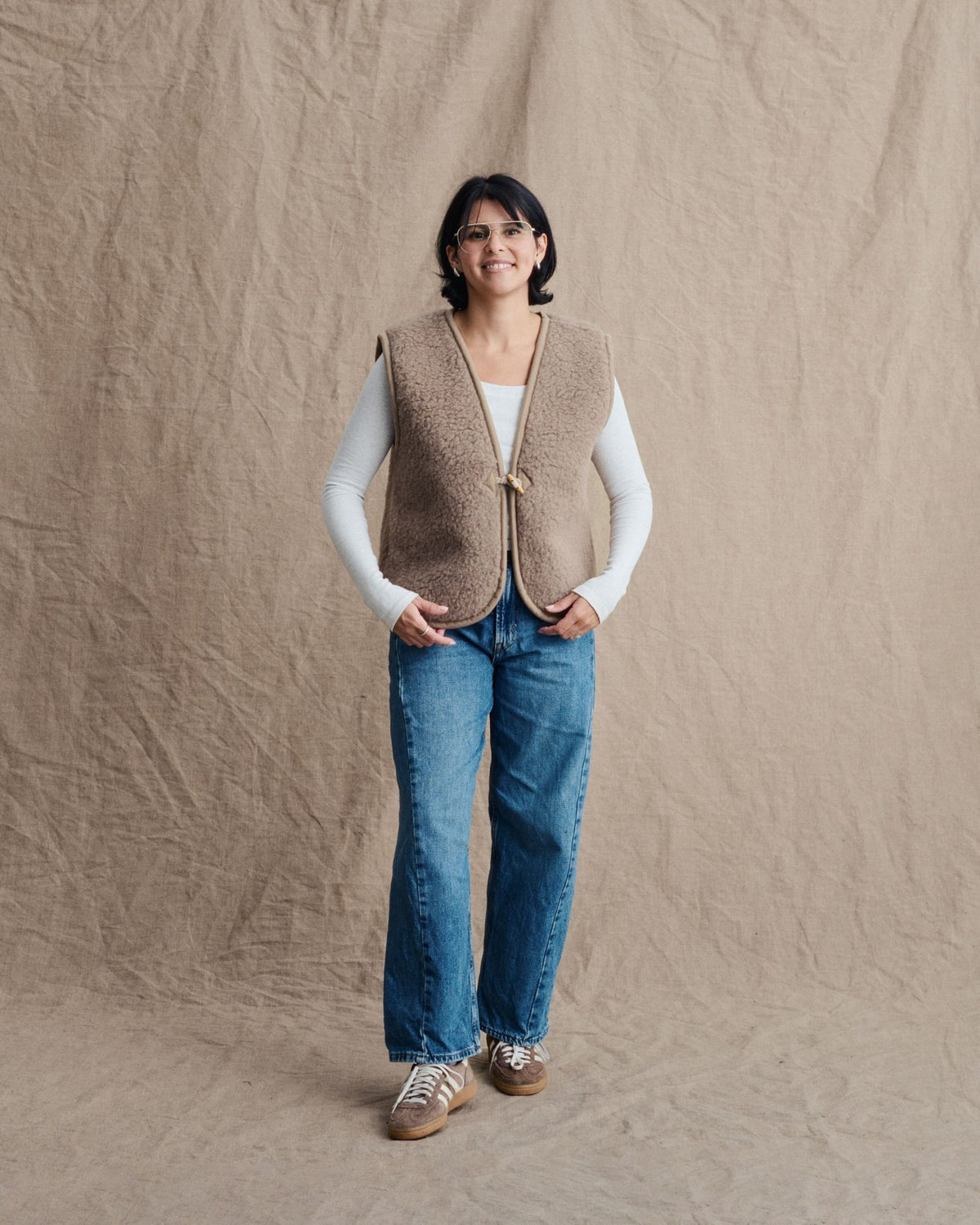 Wollweste "Lilly" für Damen - Wollbebi