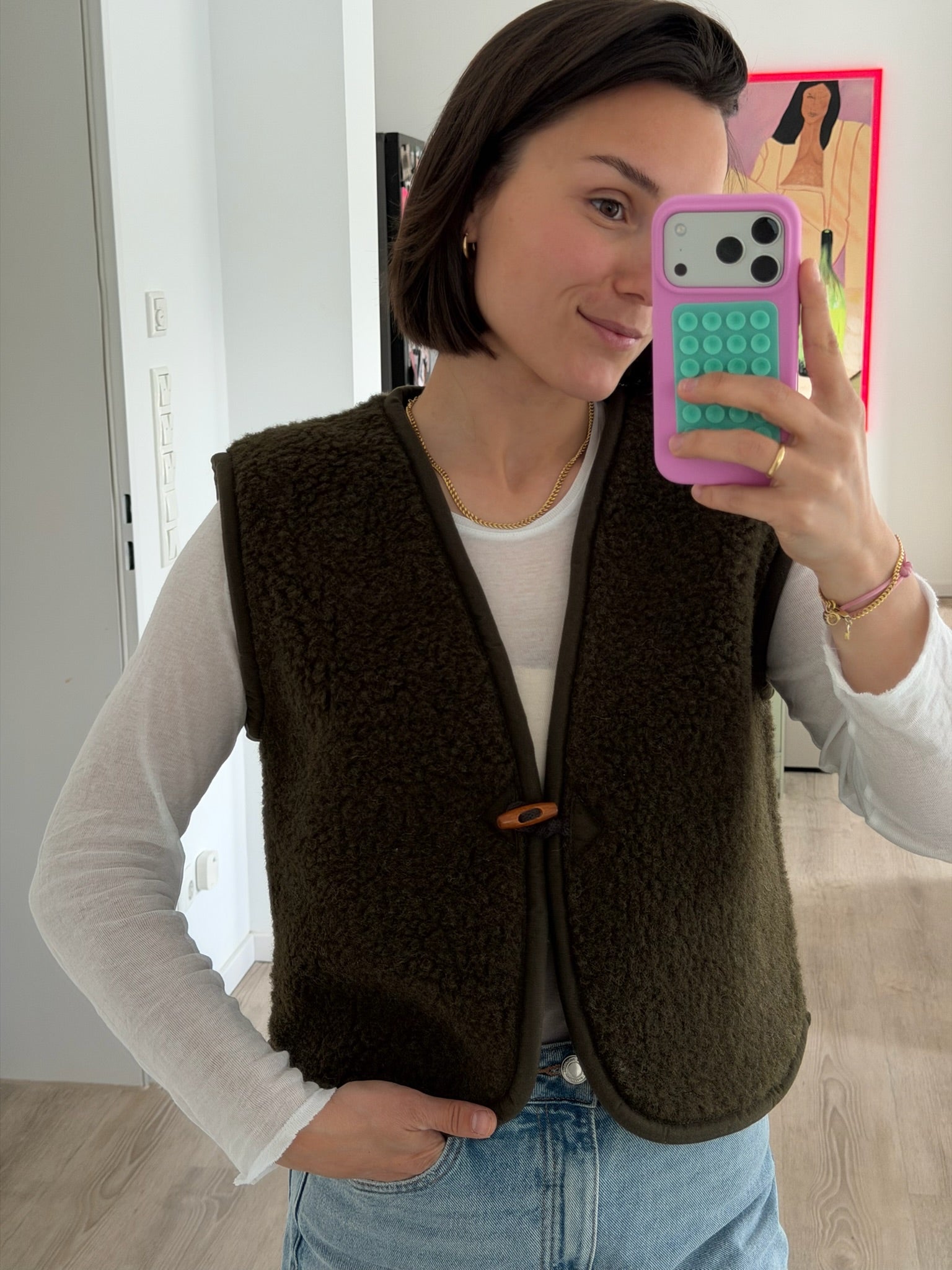 Wollweste "Lilly" für Damen - Wollbebi