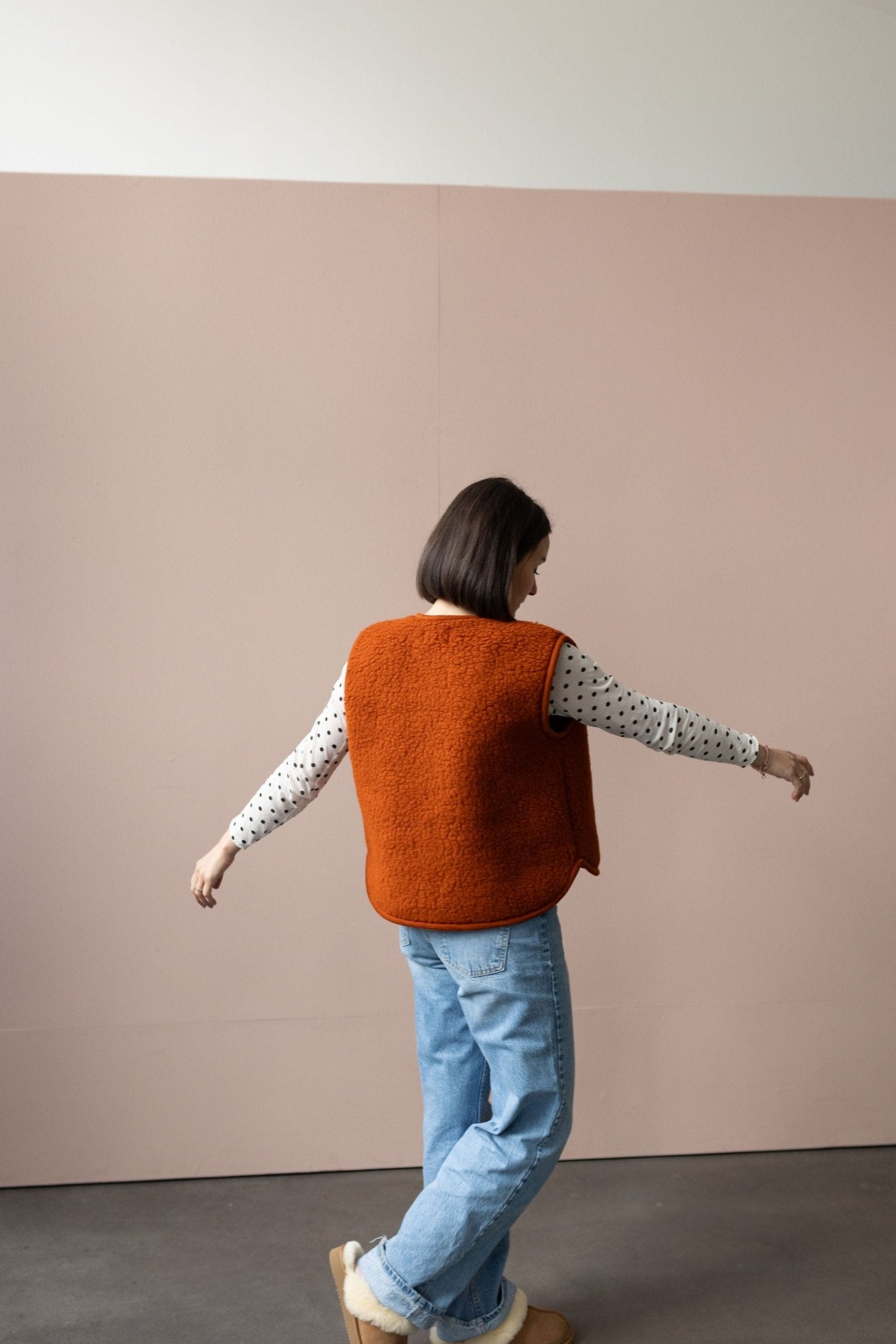 Wollweste "Romi" für Damen - Wollbebi